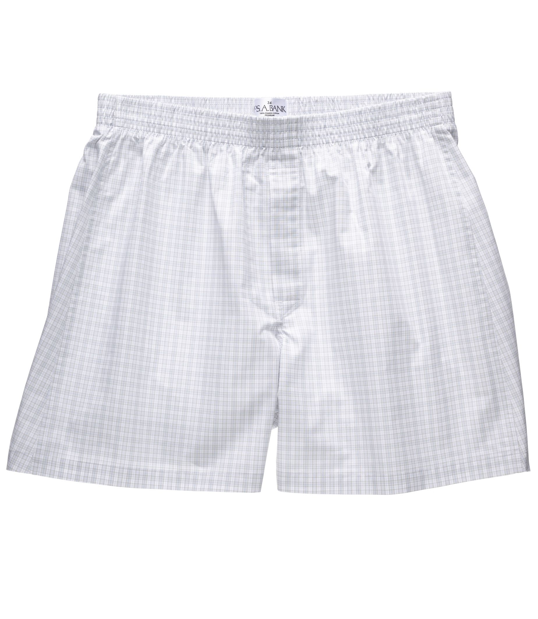 Muted City Plaid Boxers