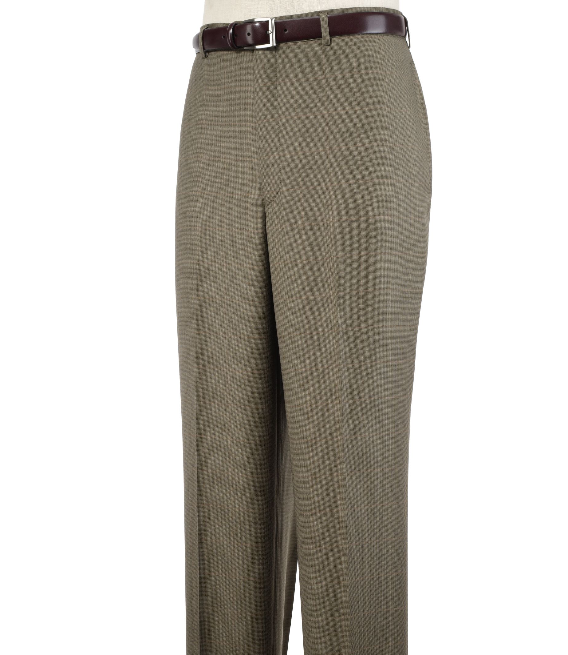 Executive Wool Plain Front Trouser- Sizes 44-48
