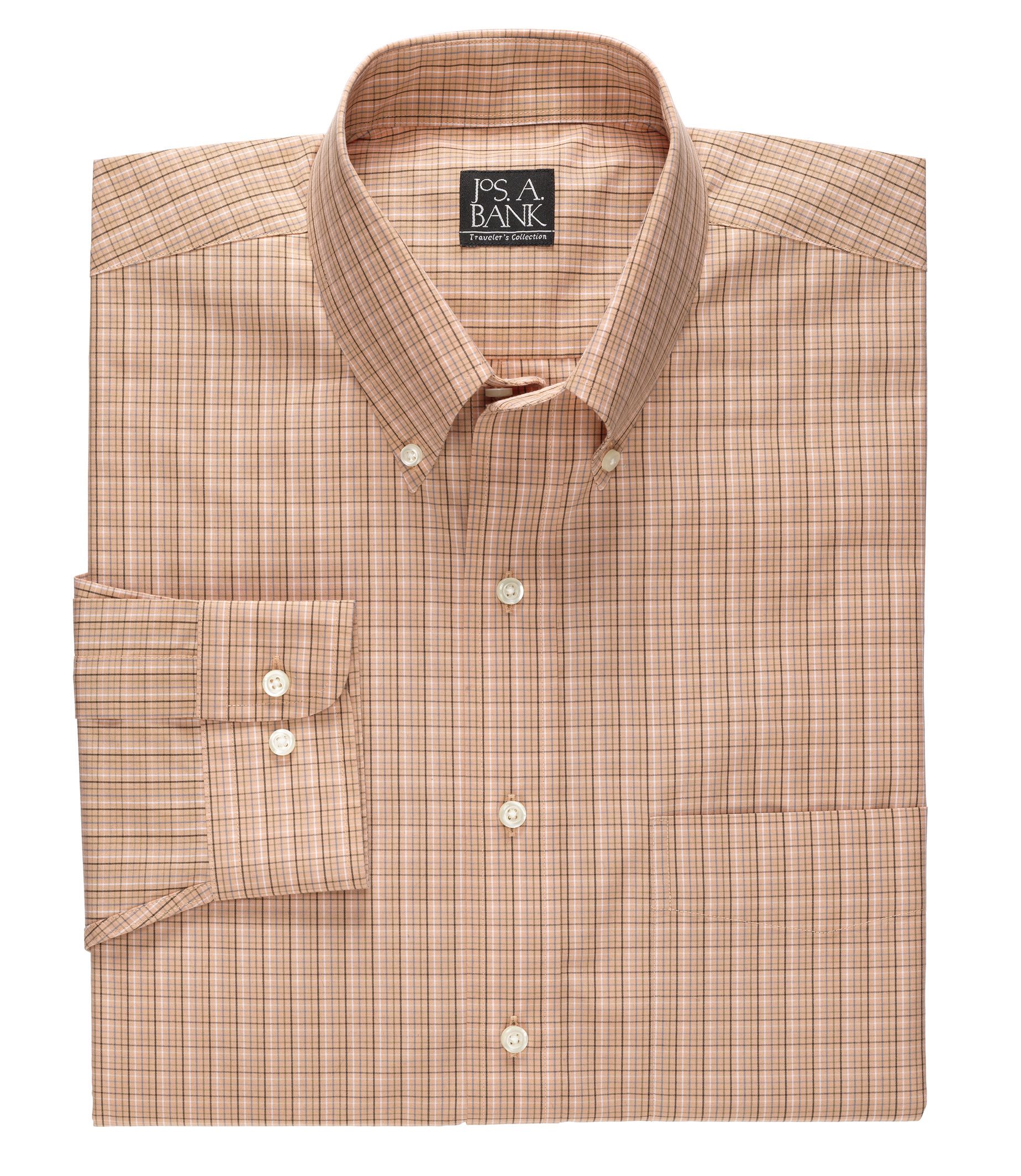 Traveler Long-Sleeve Buttondown Sportshirt