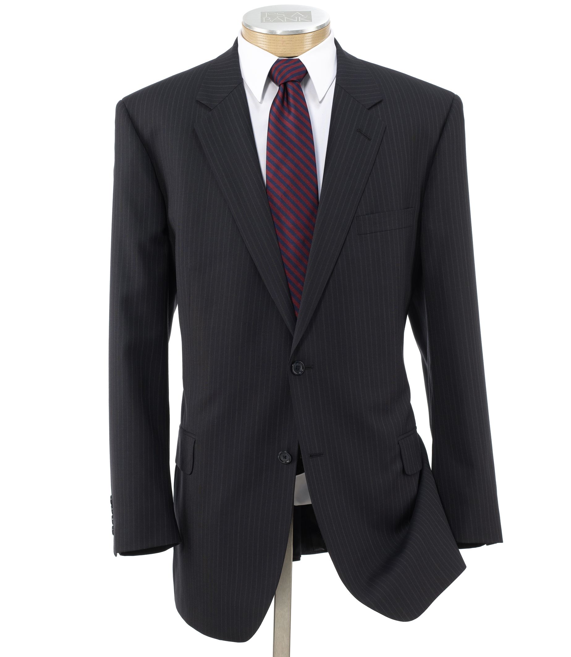 Executive 2-Button Wool Suit- Sizes 44 X-Long-52