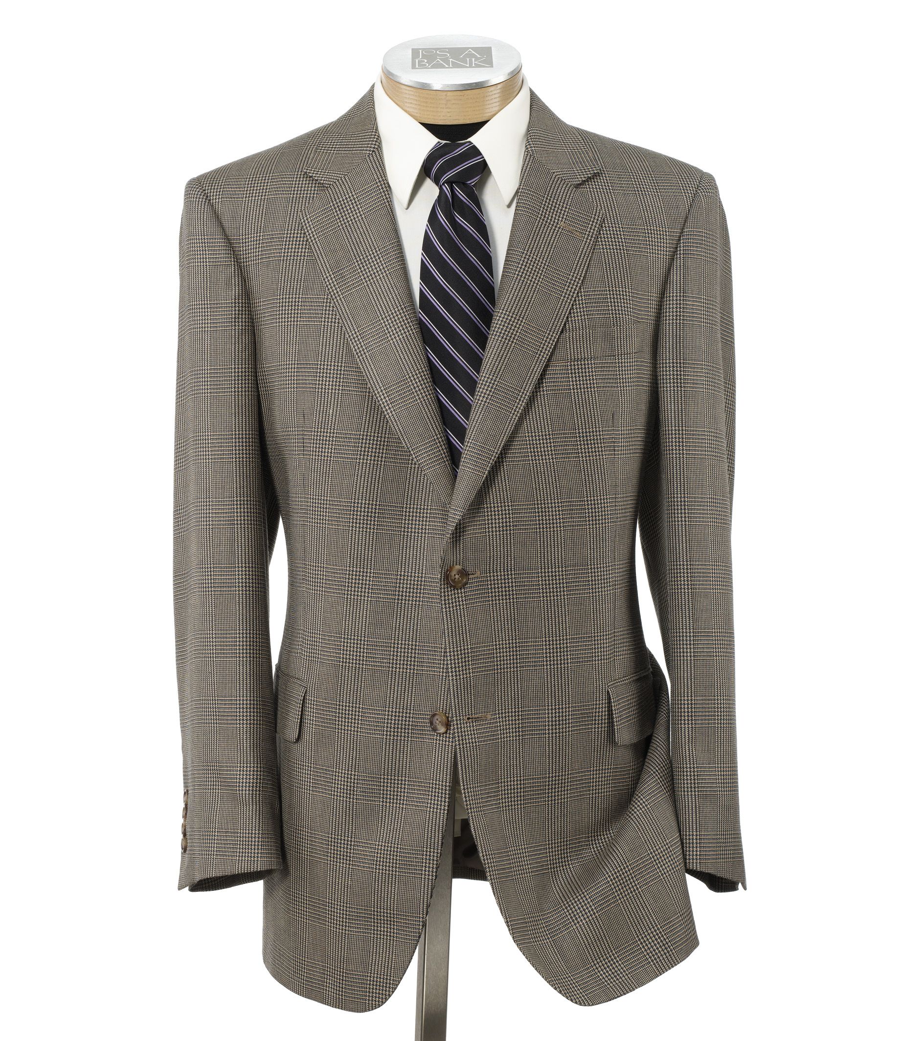Executive 2-Button Silk/Wool Sportcoat