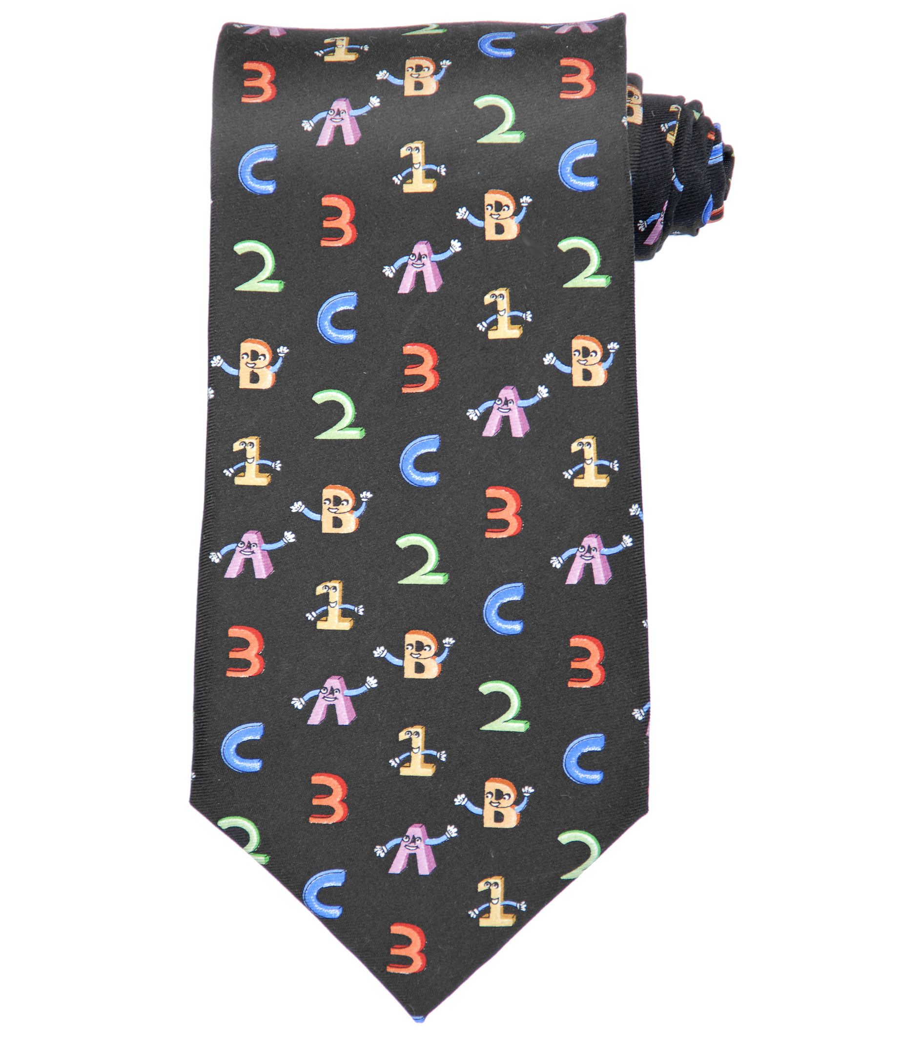 Black ABC's Miracle Tie