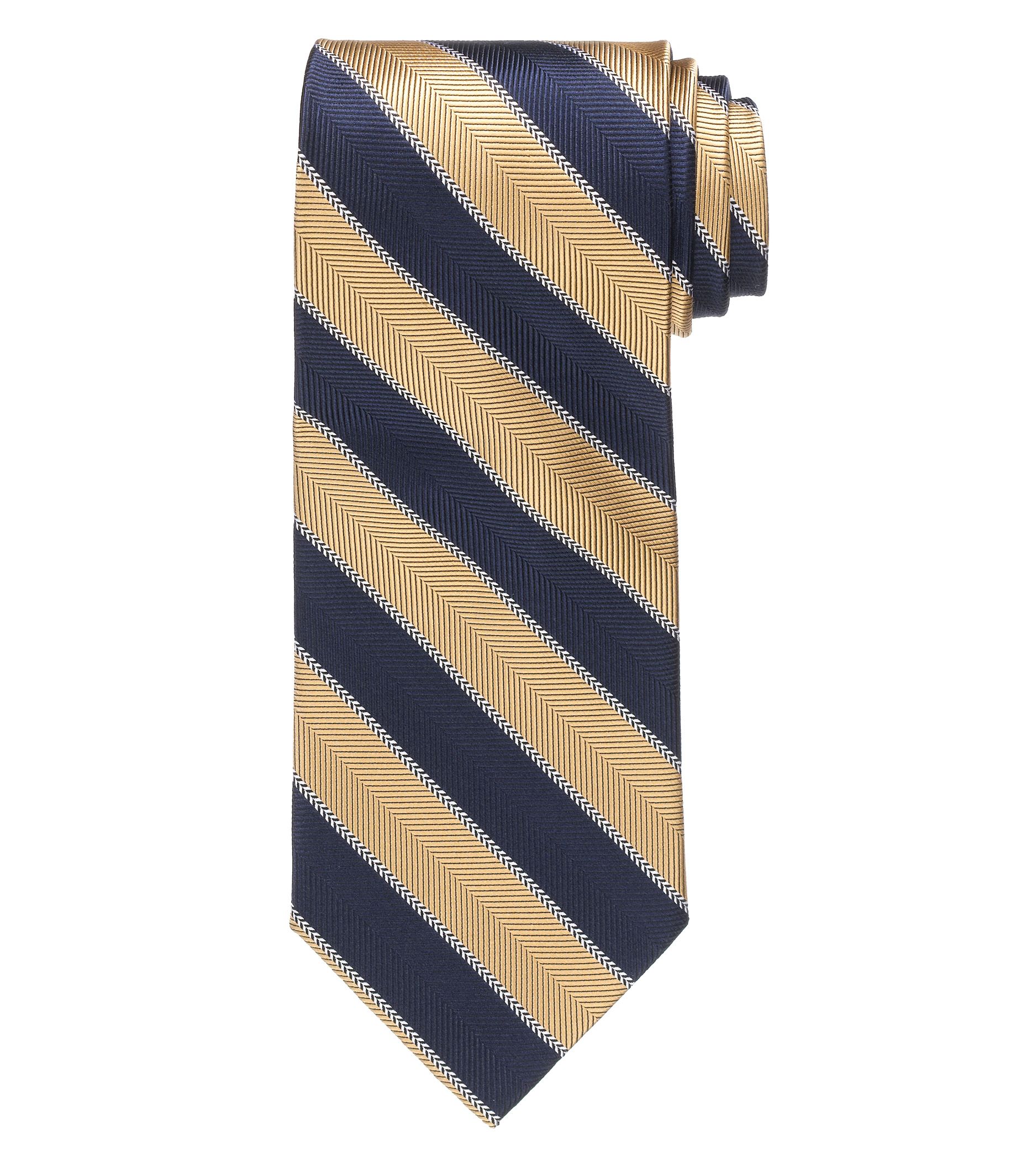 Signature Herringbone Stripe Tie