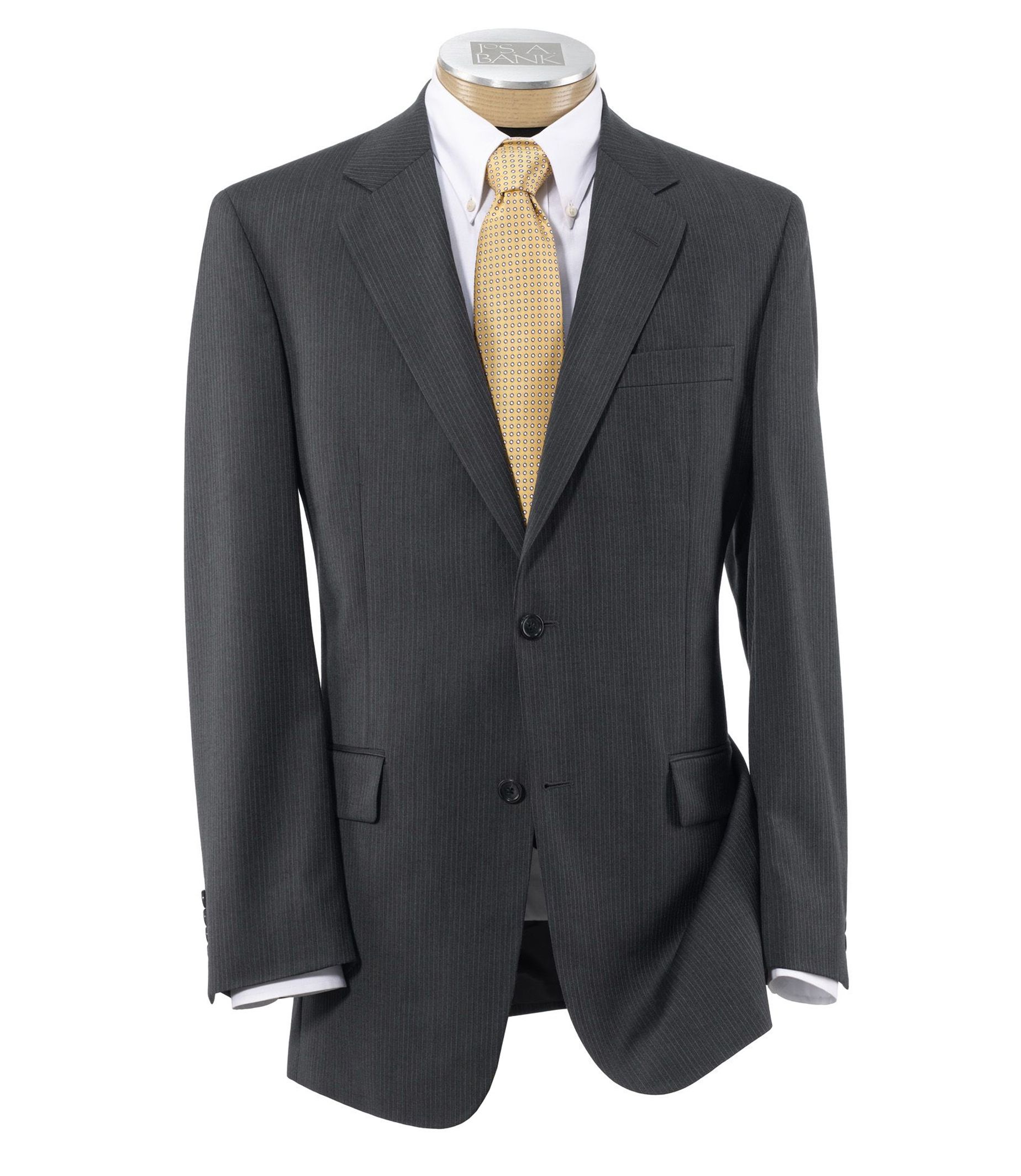 Executive 2-Button Wool Suit- Sizes 44 X-Long-52