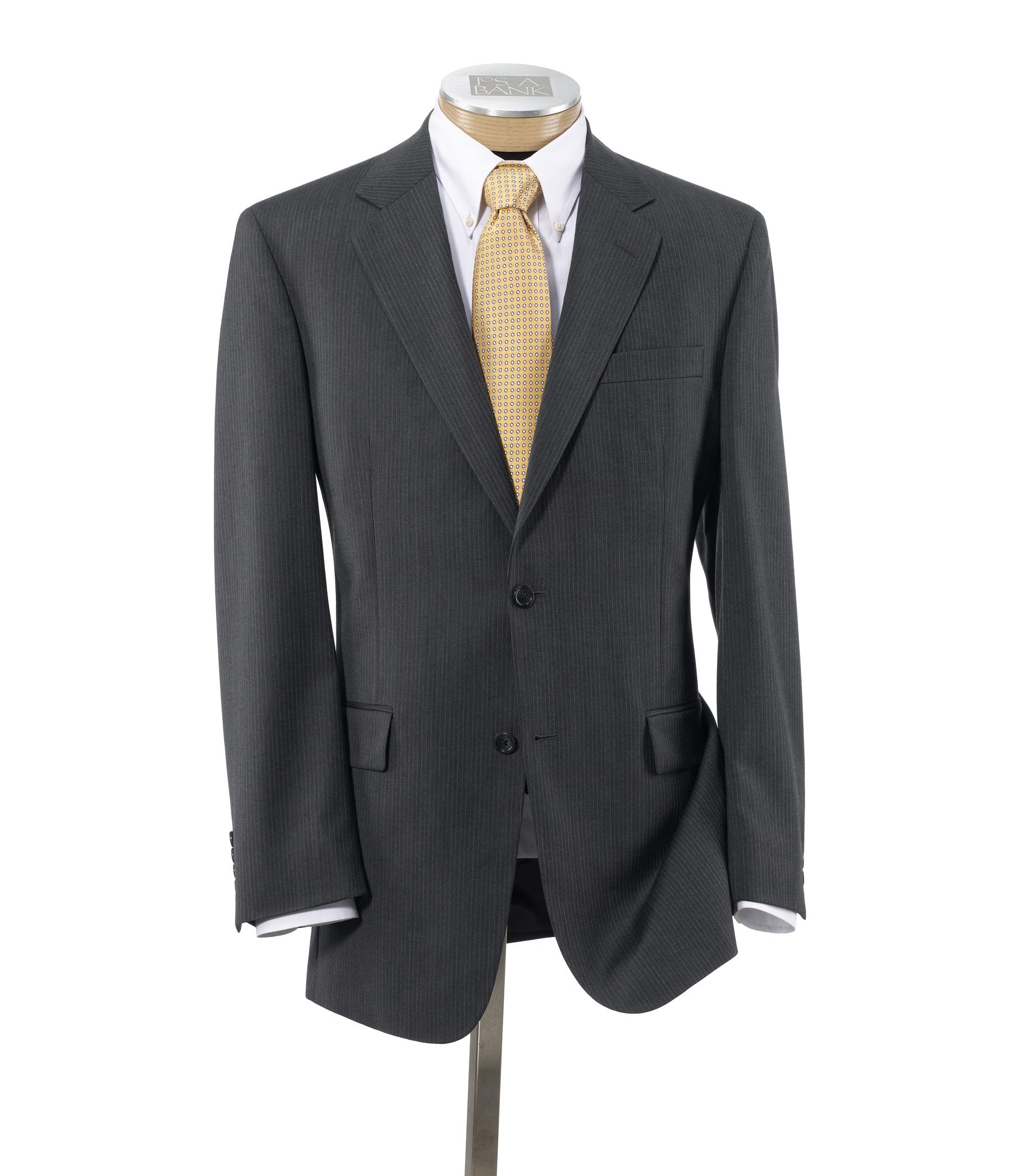 Executive 2-Button Wool Suit- Sizes 52-56