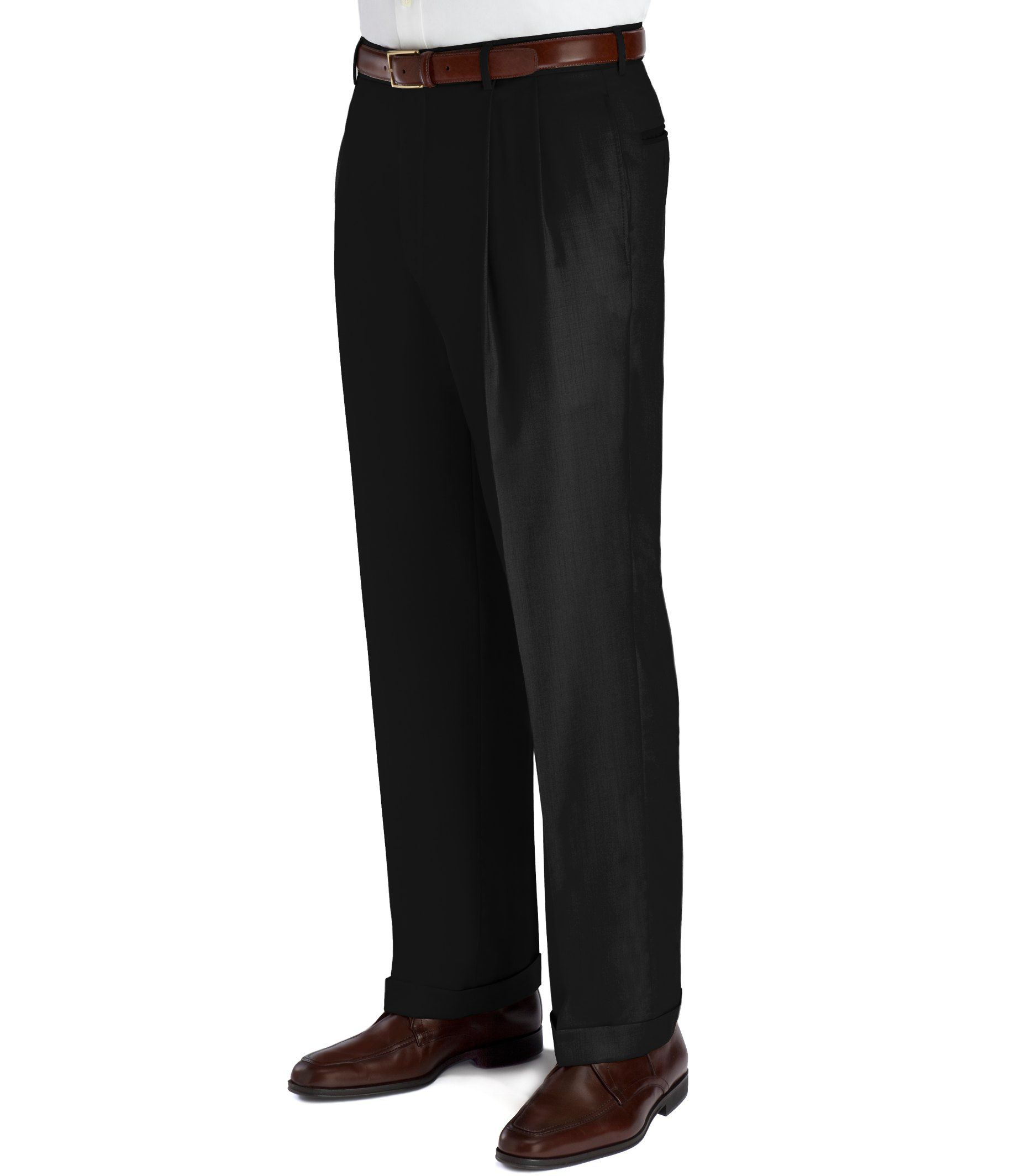 Signature Pleated Front Trousers- Sizes 44-48