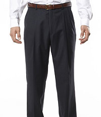 Signature Collection Traditional Fit Pleated Front Men's Suit Separate Pants