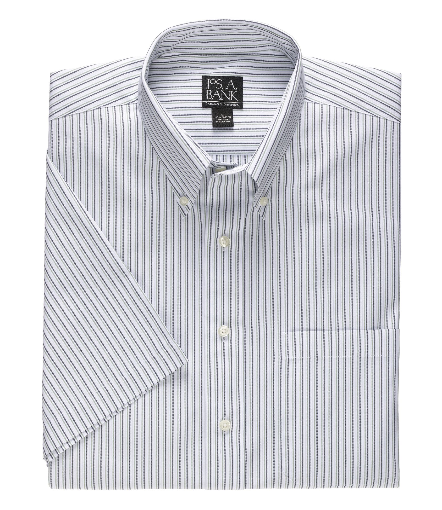 Traveler Short Sleeve Buttondown Collar Sportshirt