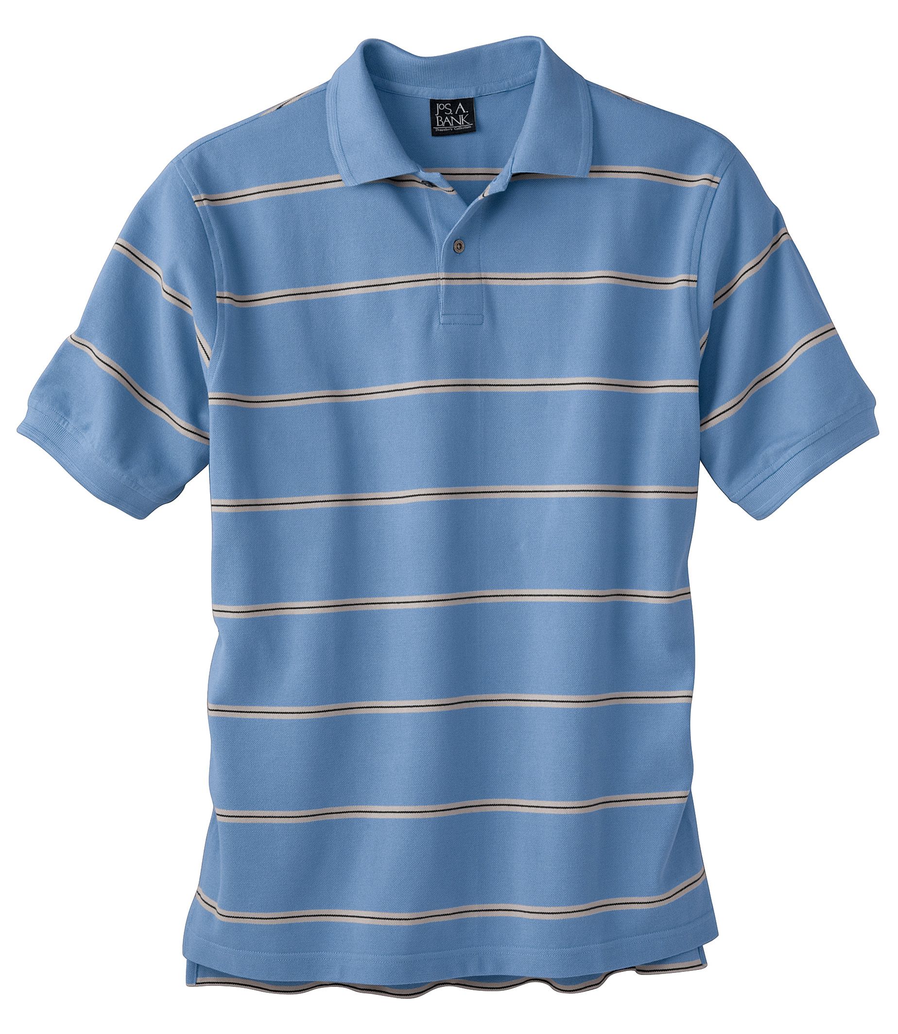 Traveler Patterned Short Sleeve Big/Tall Polo