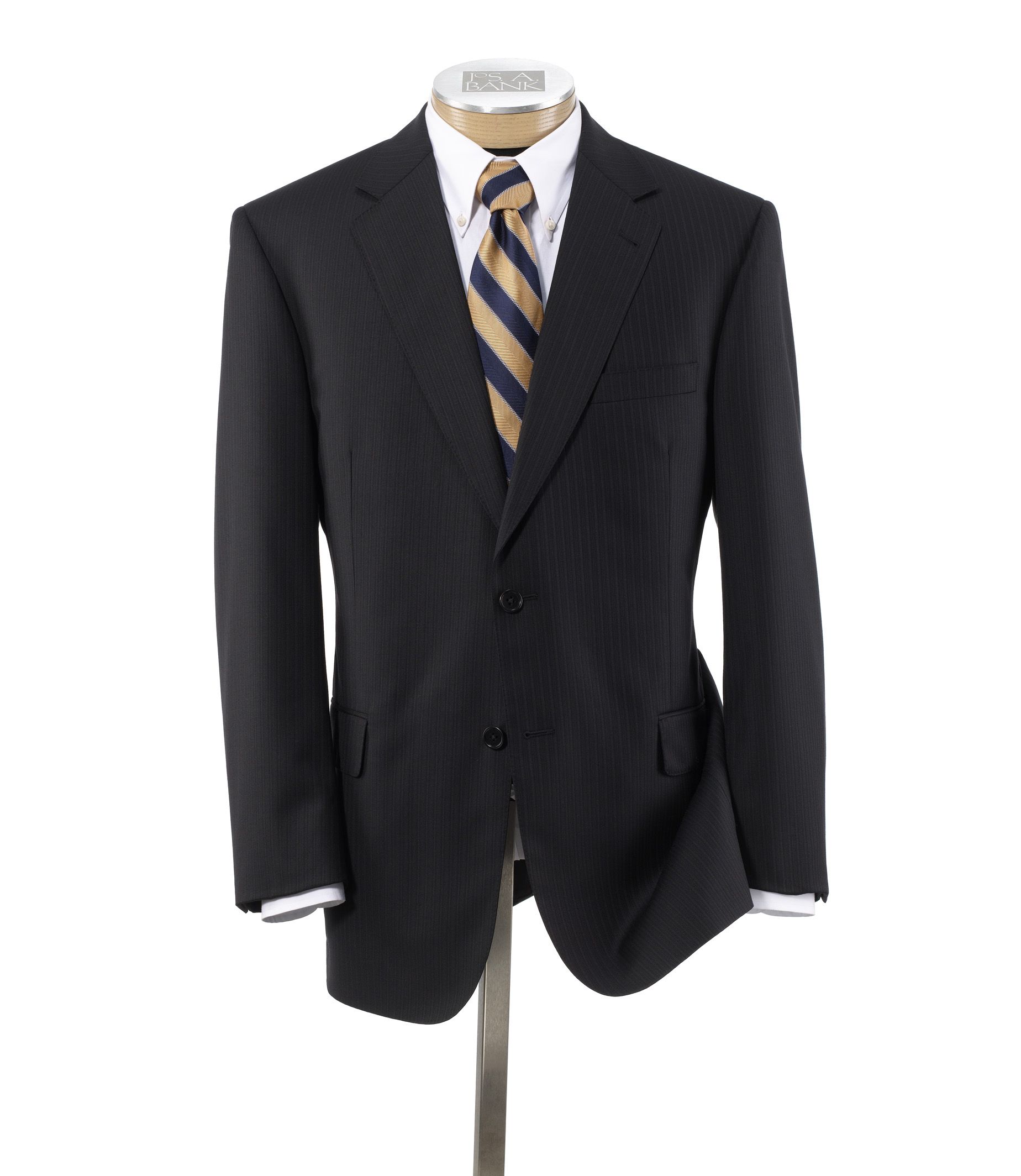 Signature Gold 2-Button Wool Suit- Sizes 48-52
