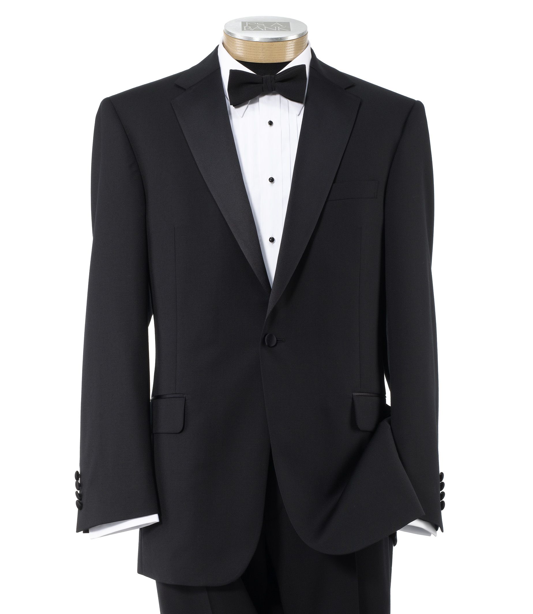 Traveler Tailored Fit Tuxedo with Pleated Trousers