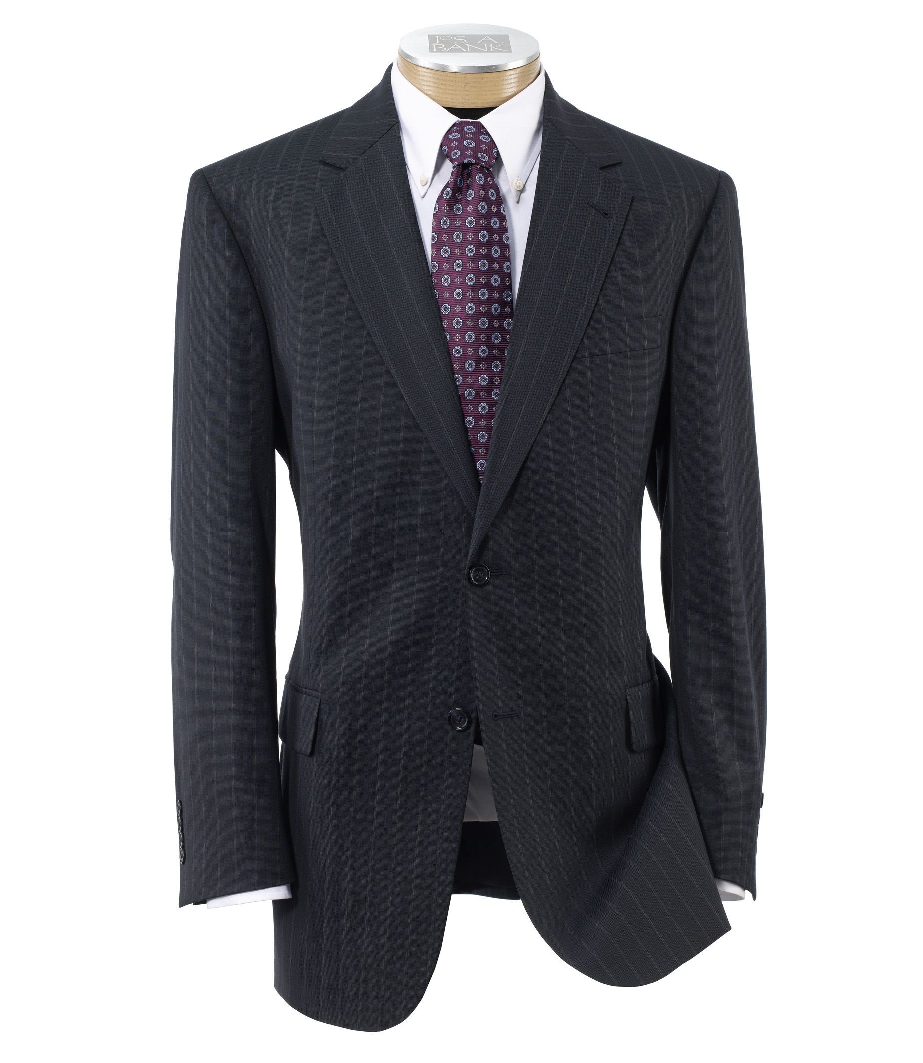 Signature 2-Button Imperial Wool/Silk Blend Suit