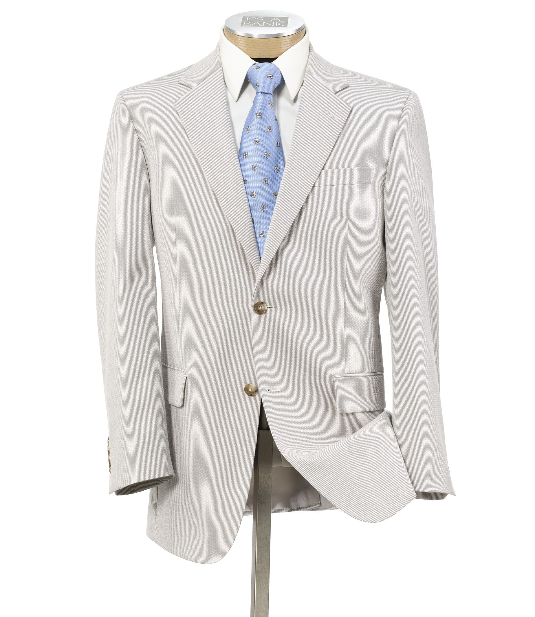 Tropical Blend 2 Button Suit with Pleated Front Trousers