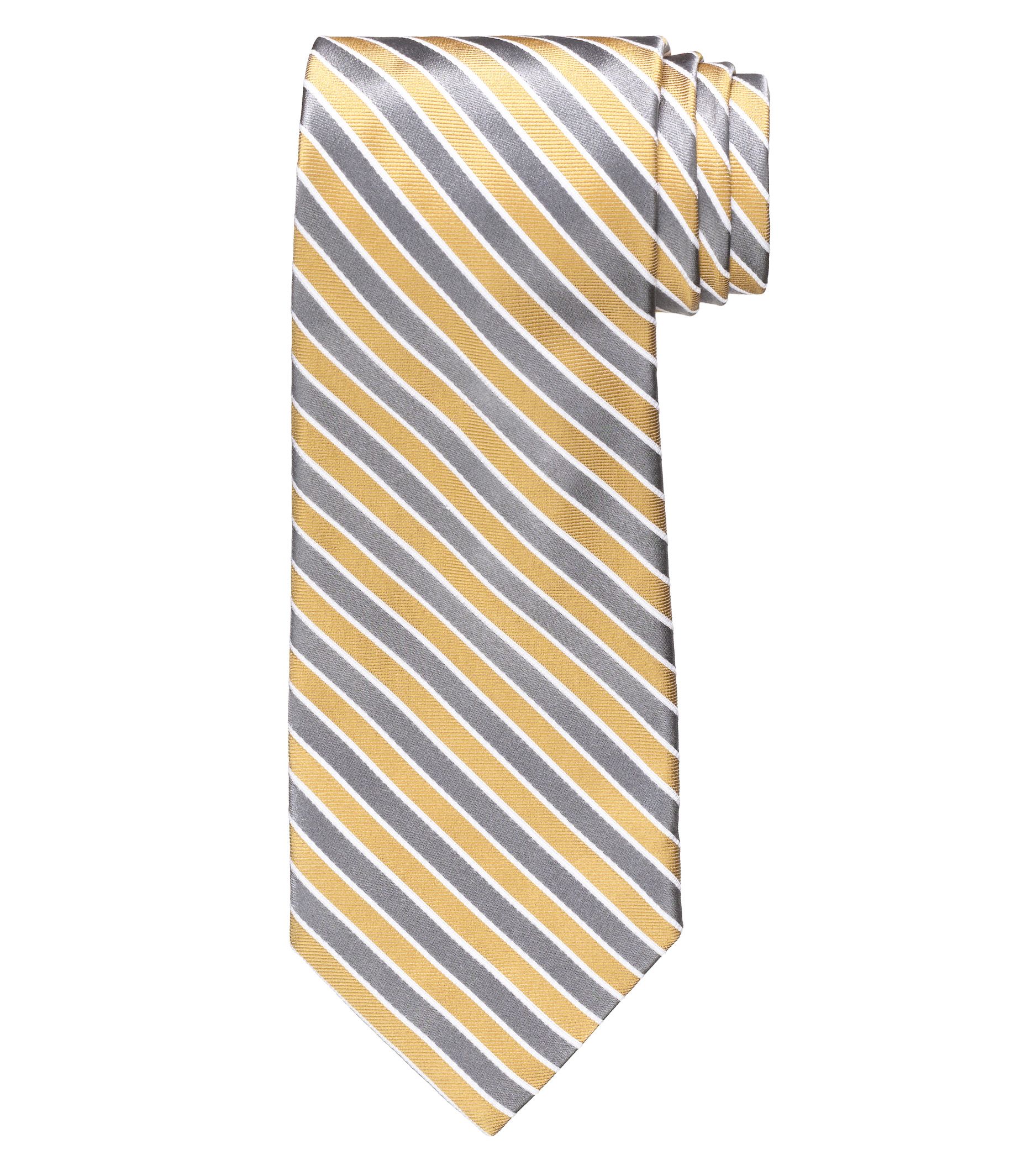 Signature Satin Stripe Tie