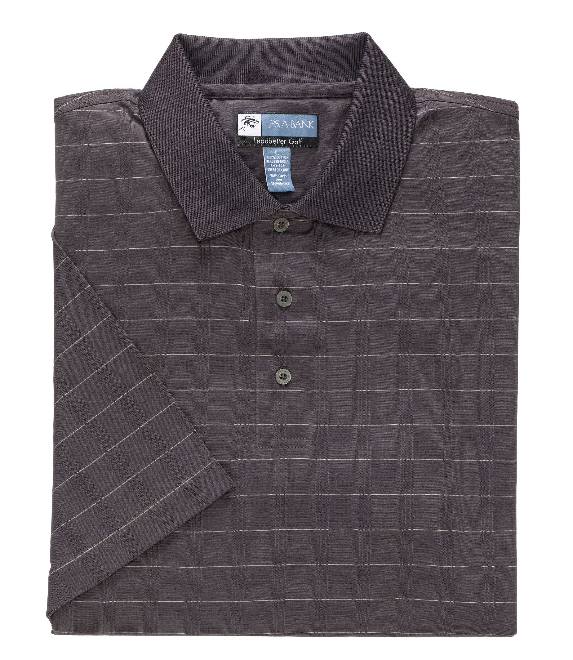 David Leadbetter Stays Cool Golf Polo with Fast-Dry Fabric