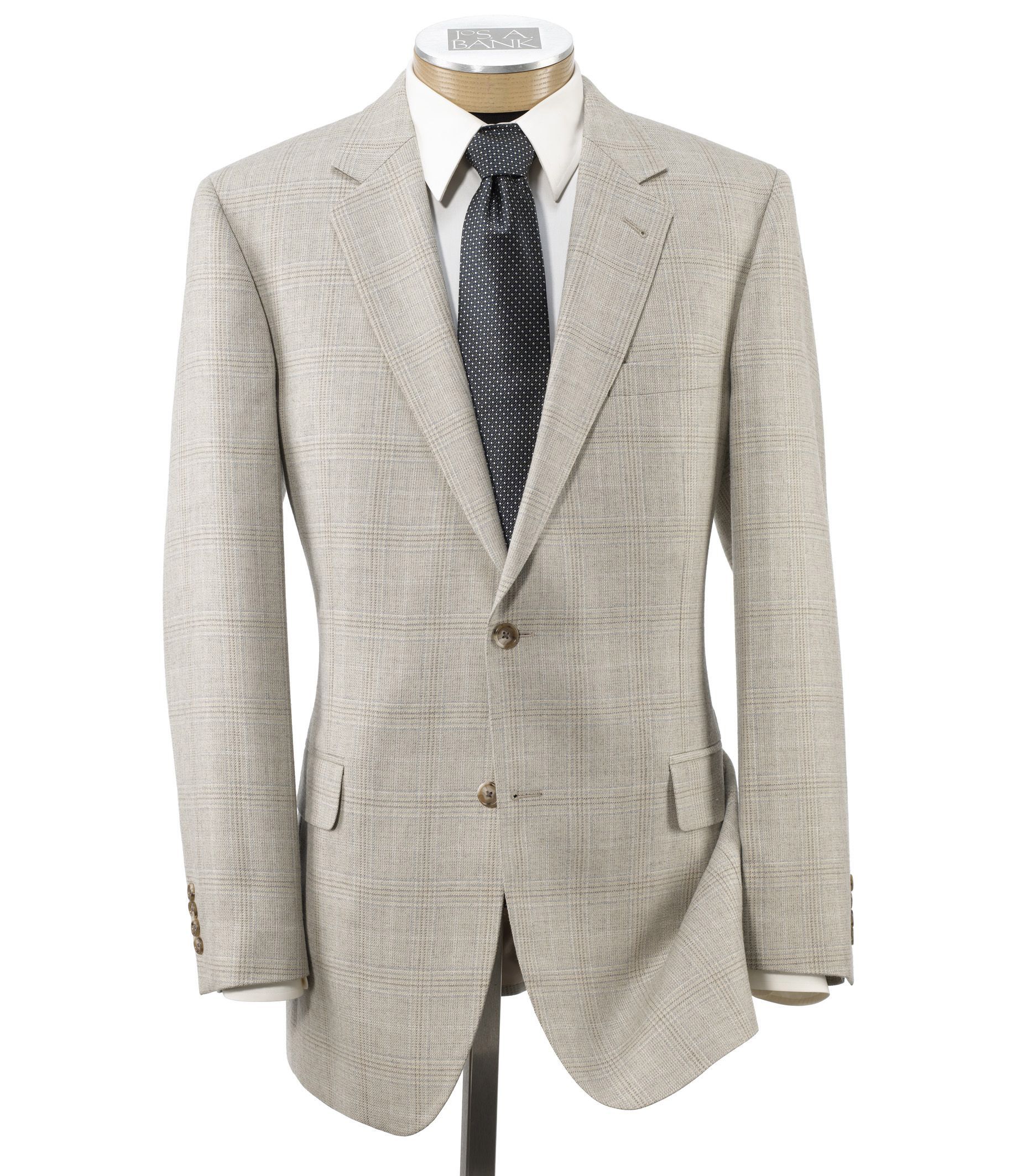 New! Signature 2-Button Imperial Blend Sportcoat- Sizes 44-52