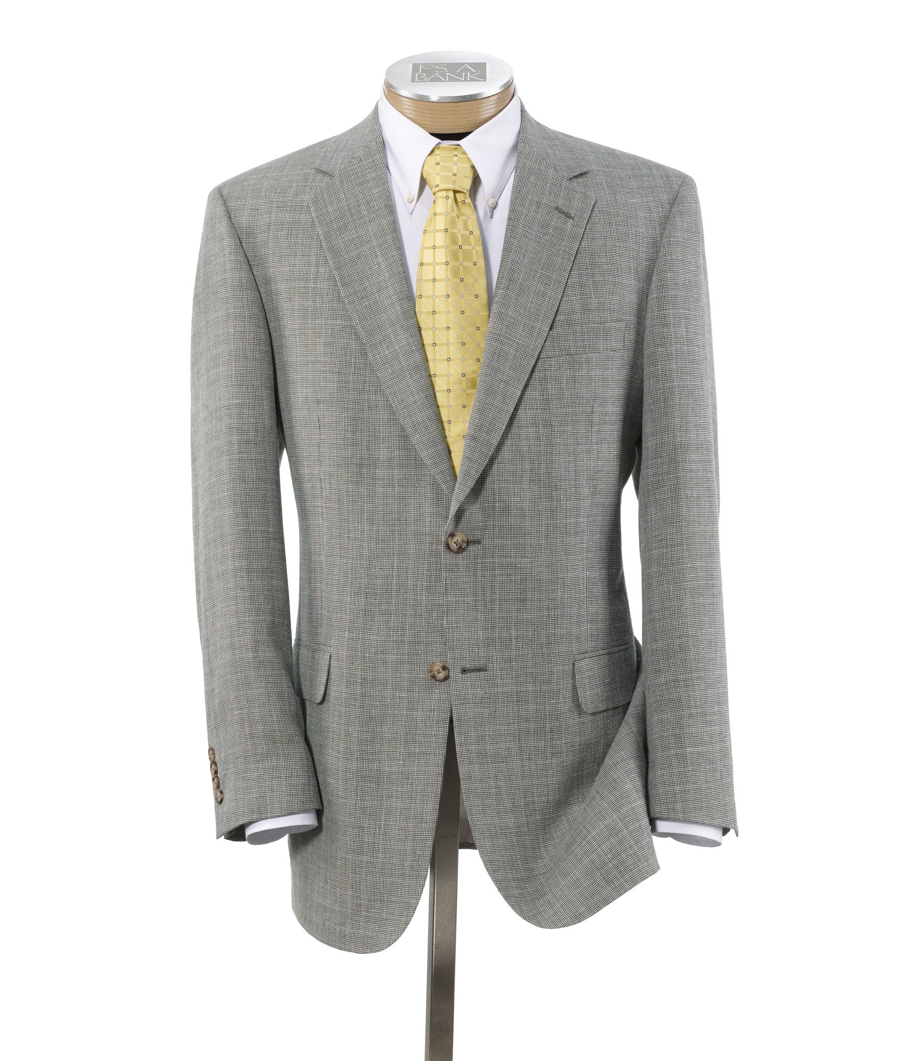 Tropical Blend 2-Button Linen/Wool Sportcoat
