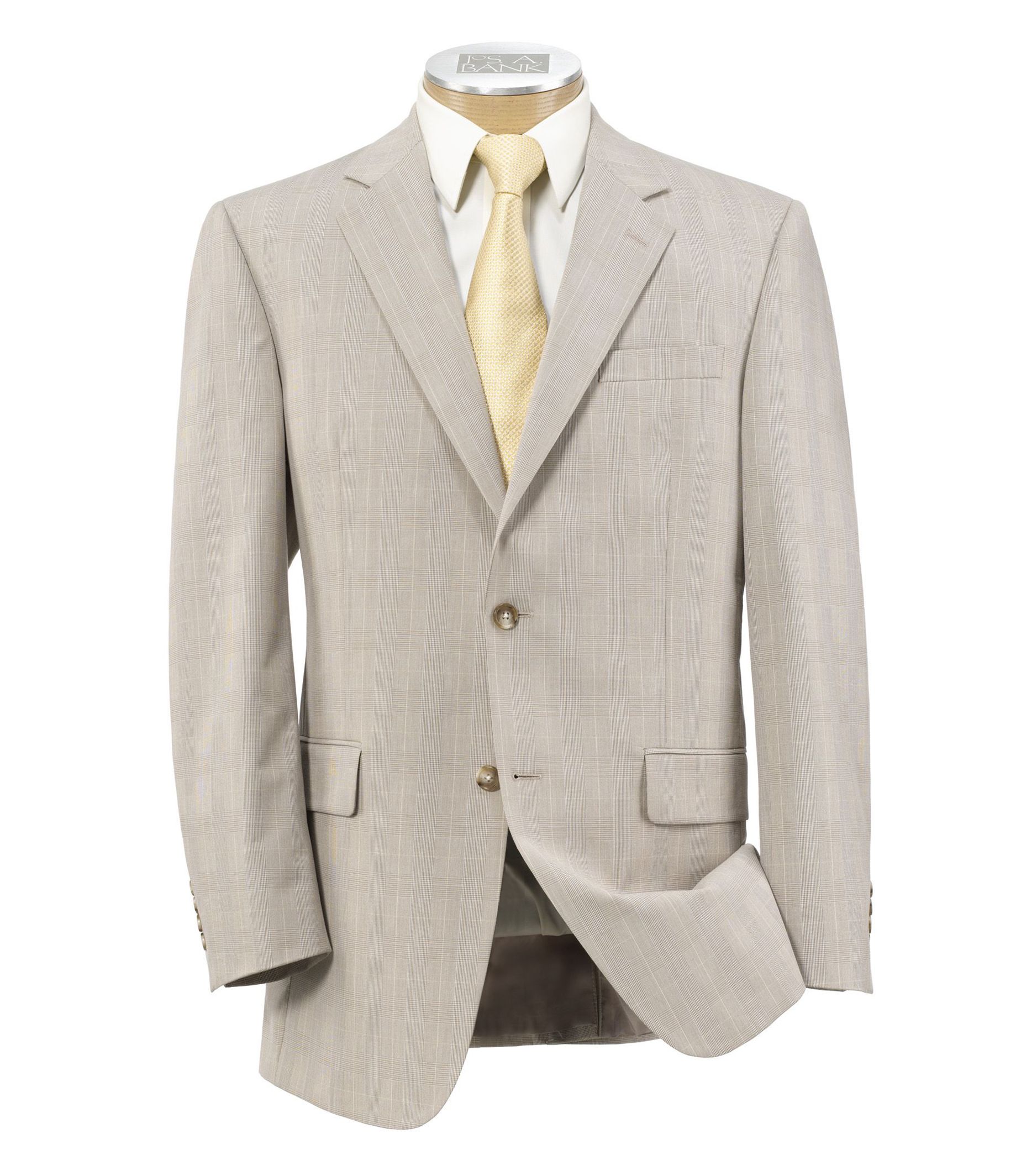Tropical Blend 2 Button Suit with Pleated Trousers