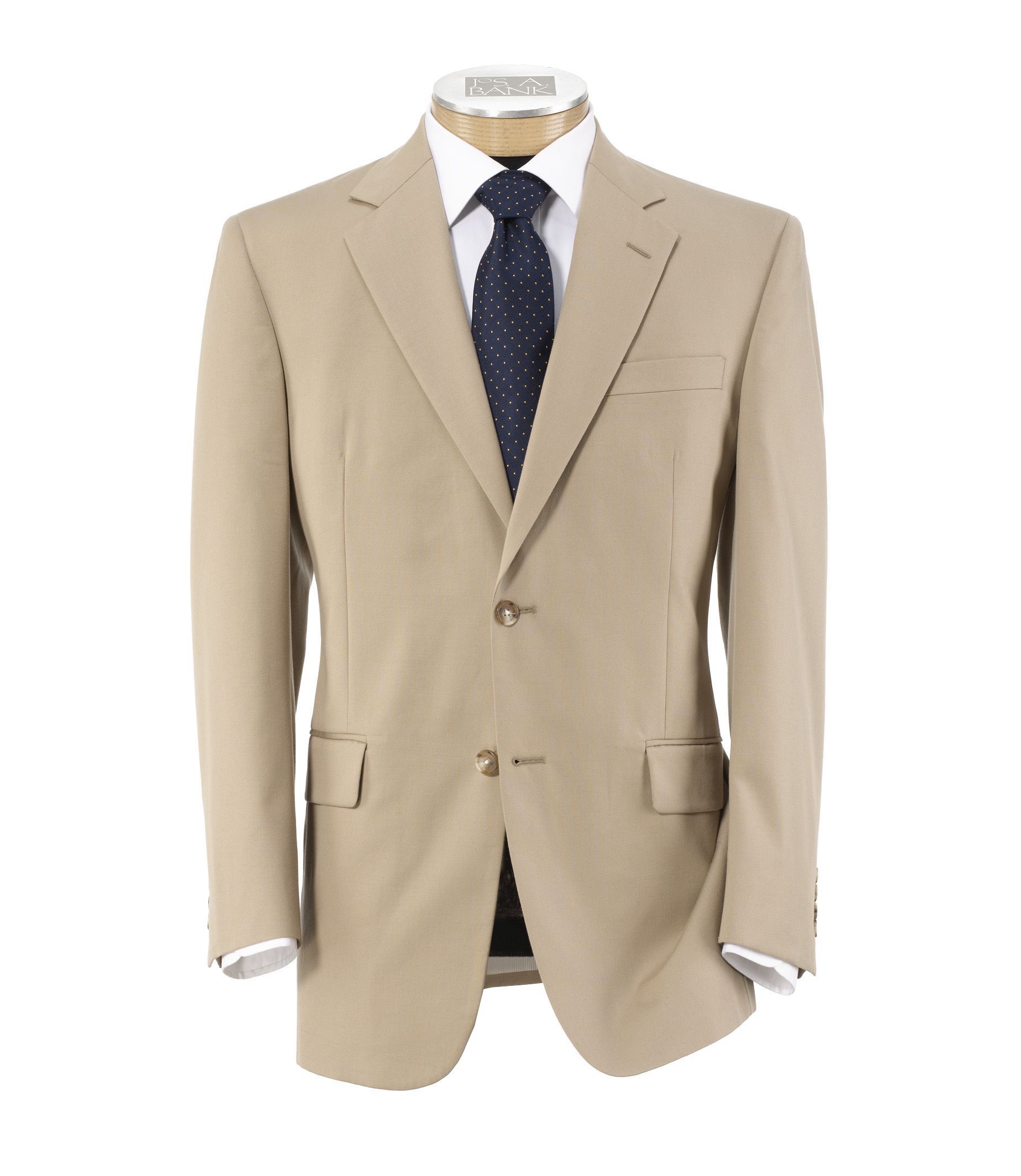 Tropical Blend 2 Button Suit with Pleated Trousers