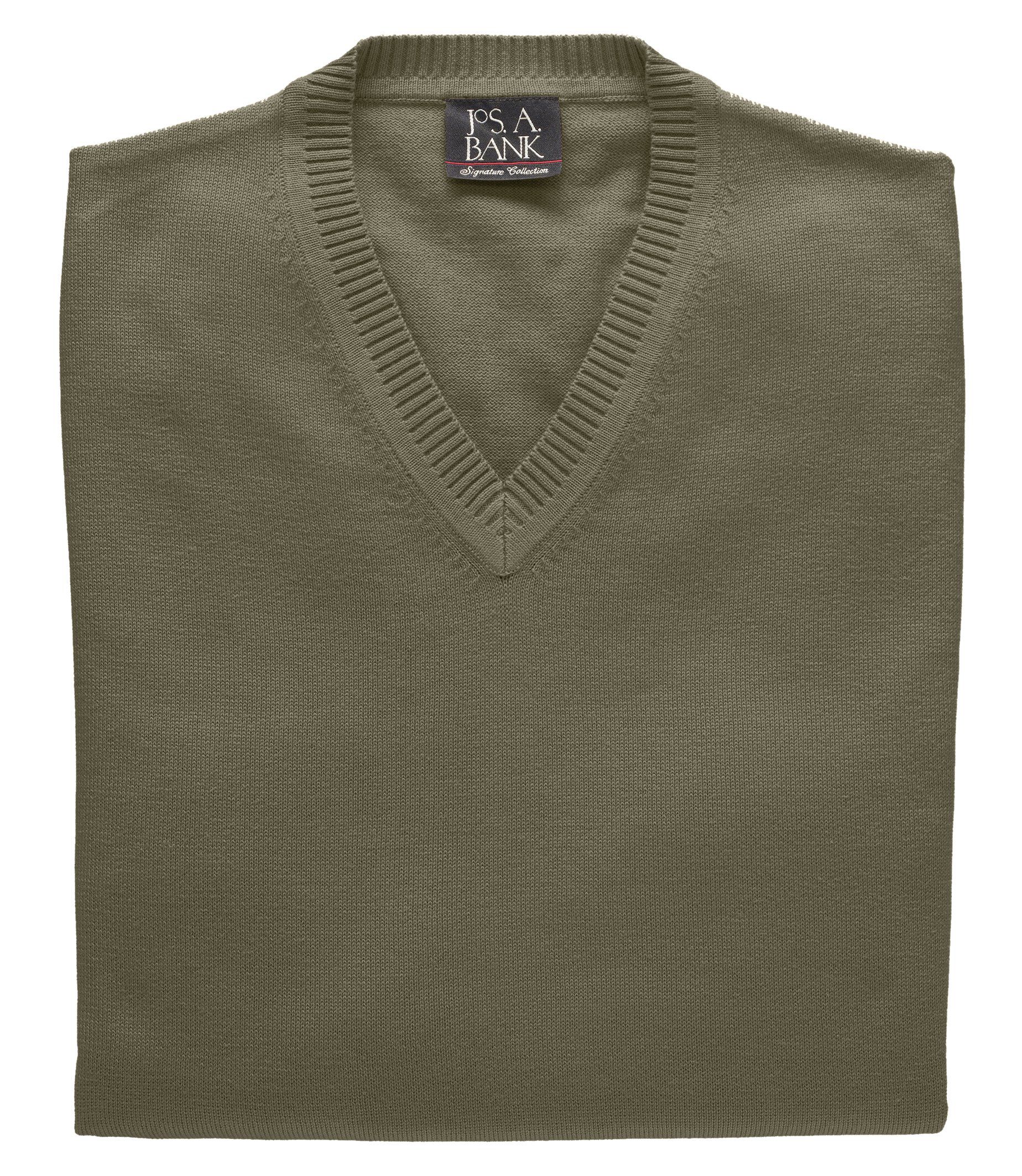 Signature Cotton Sweater Vest