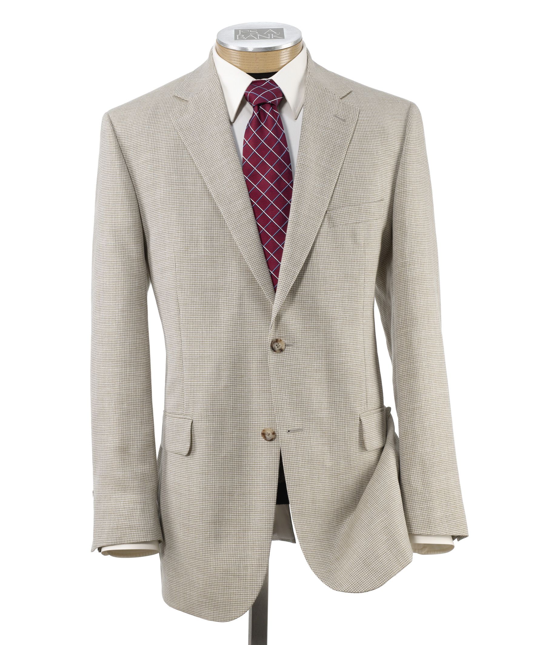 Tropical Blend 2-Button Linen/Wool Sportcoat