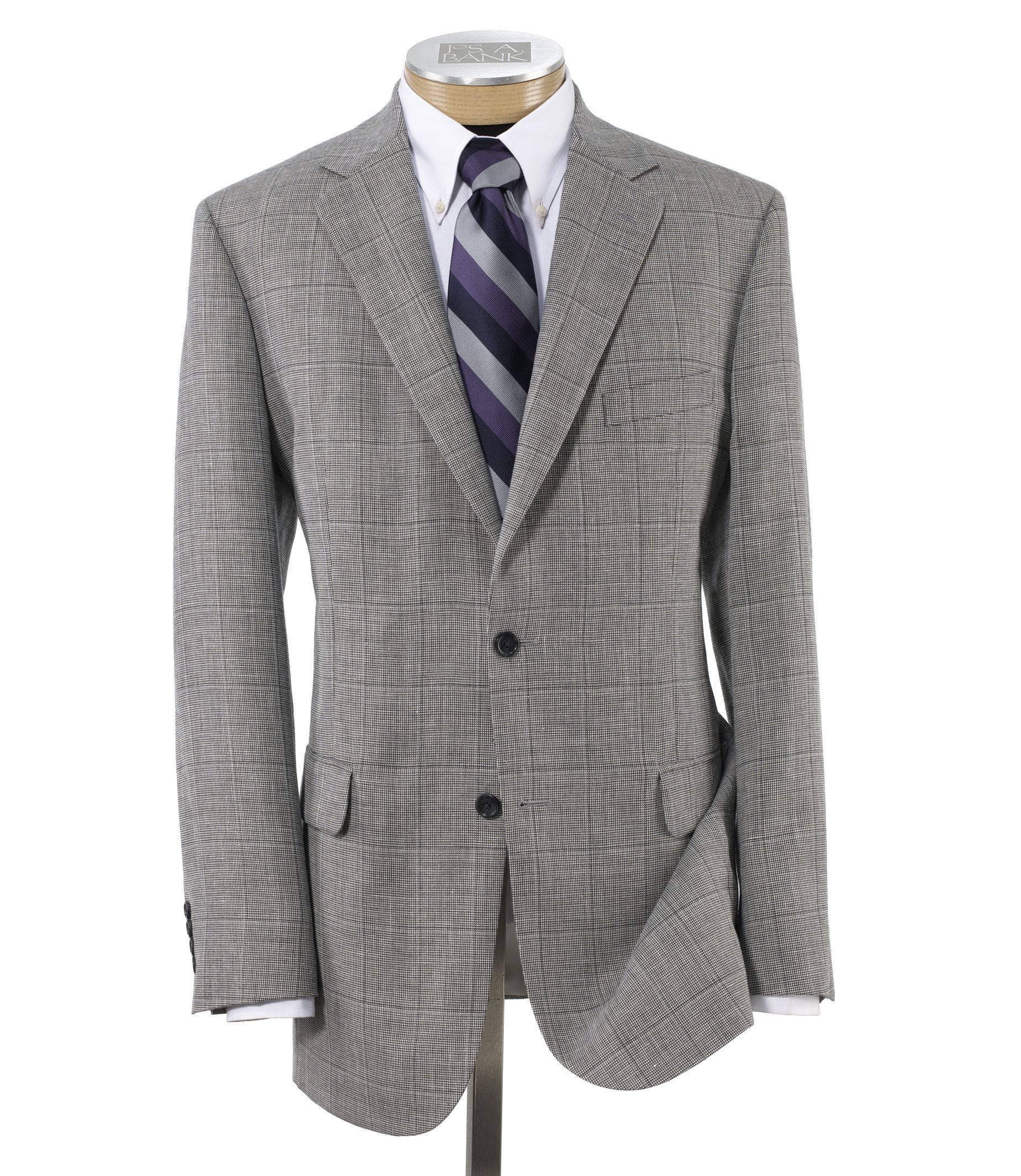 Tropical Blend 2-Button Linen/Wool Sportcoat