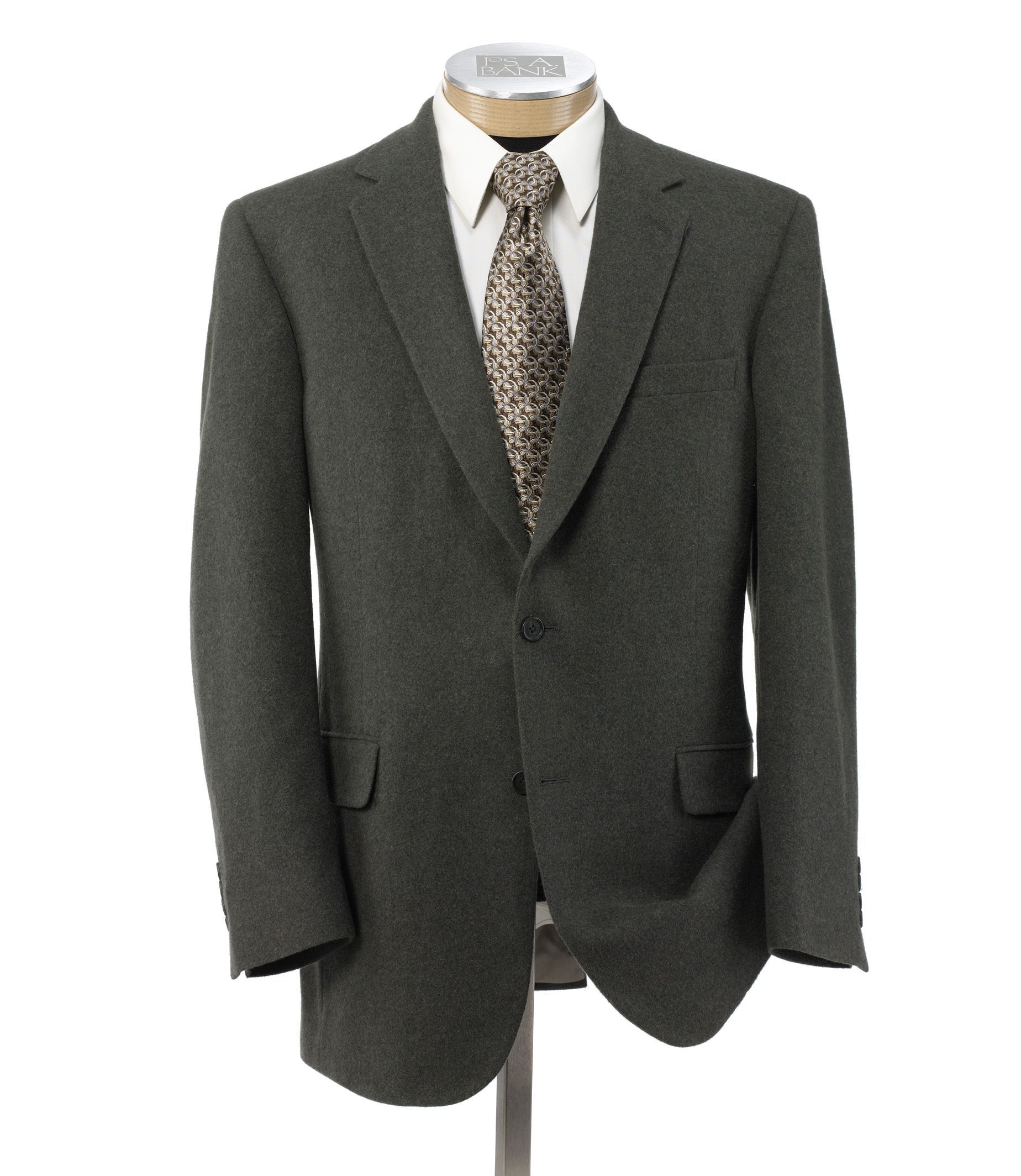 Executive 2-Button Camelhair Blazer