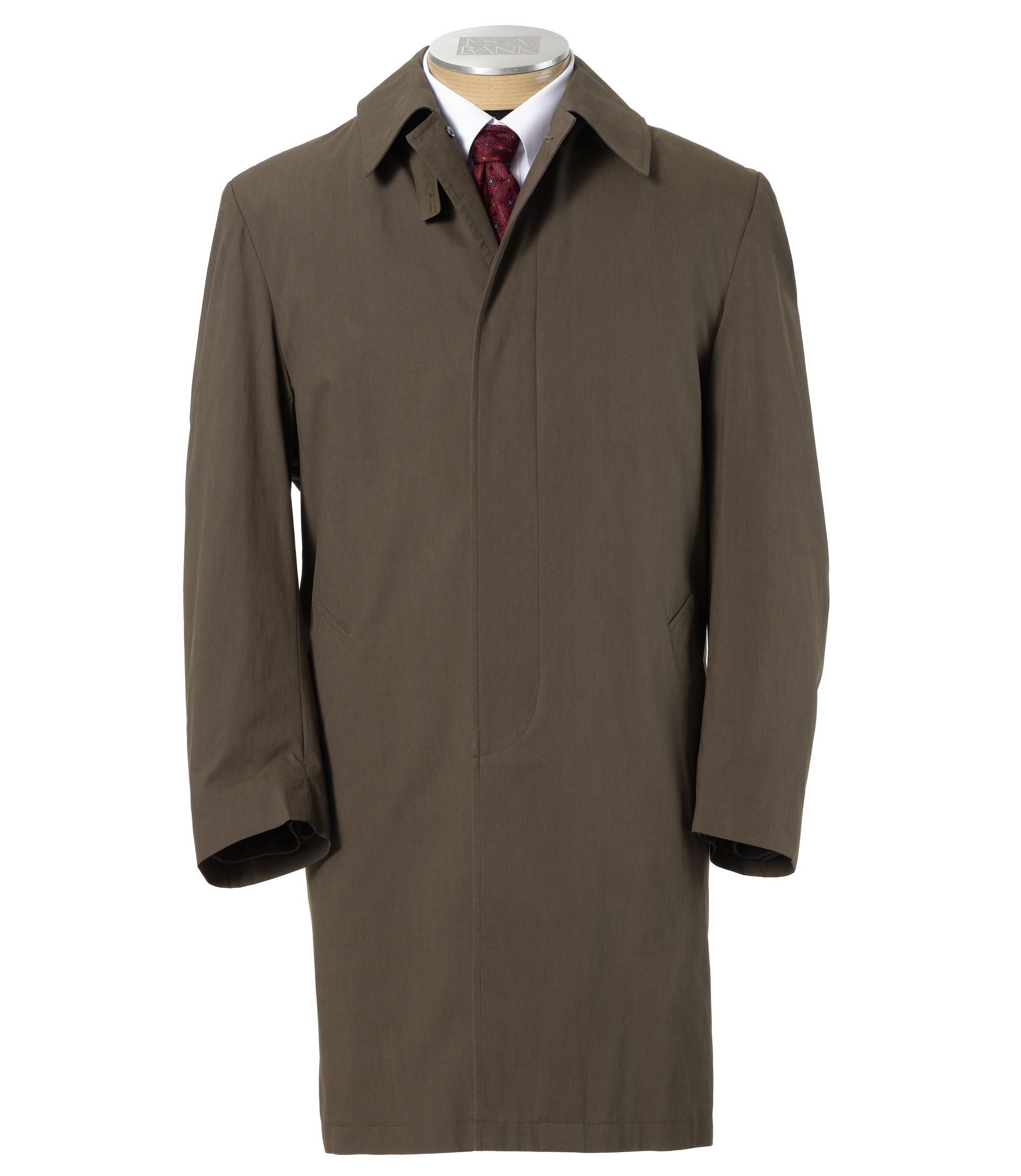 Three-Quarter Length Tri-Blend Raincoat Extended Sizes