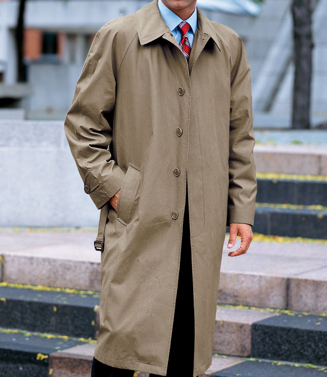Full Length Tri-Blend Raincoat Extended Sizes