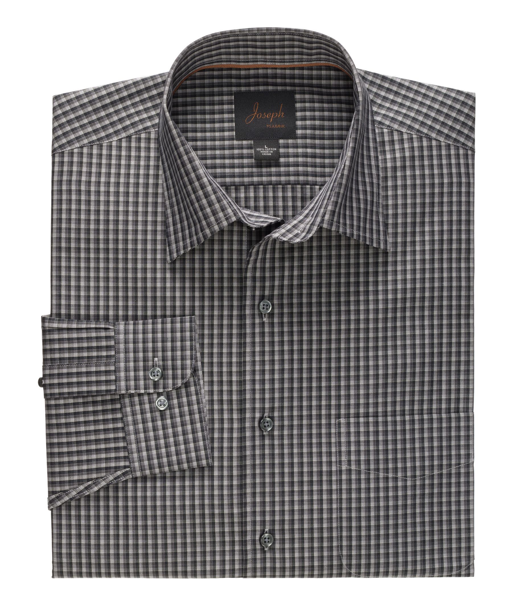 Joseph Long-Sleeve Hidden Buttondown Collar Sportshirt Tailored Fit