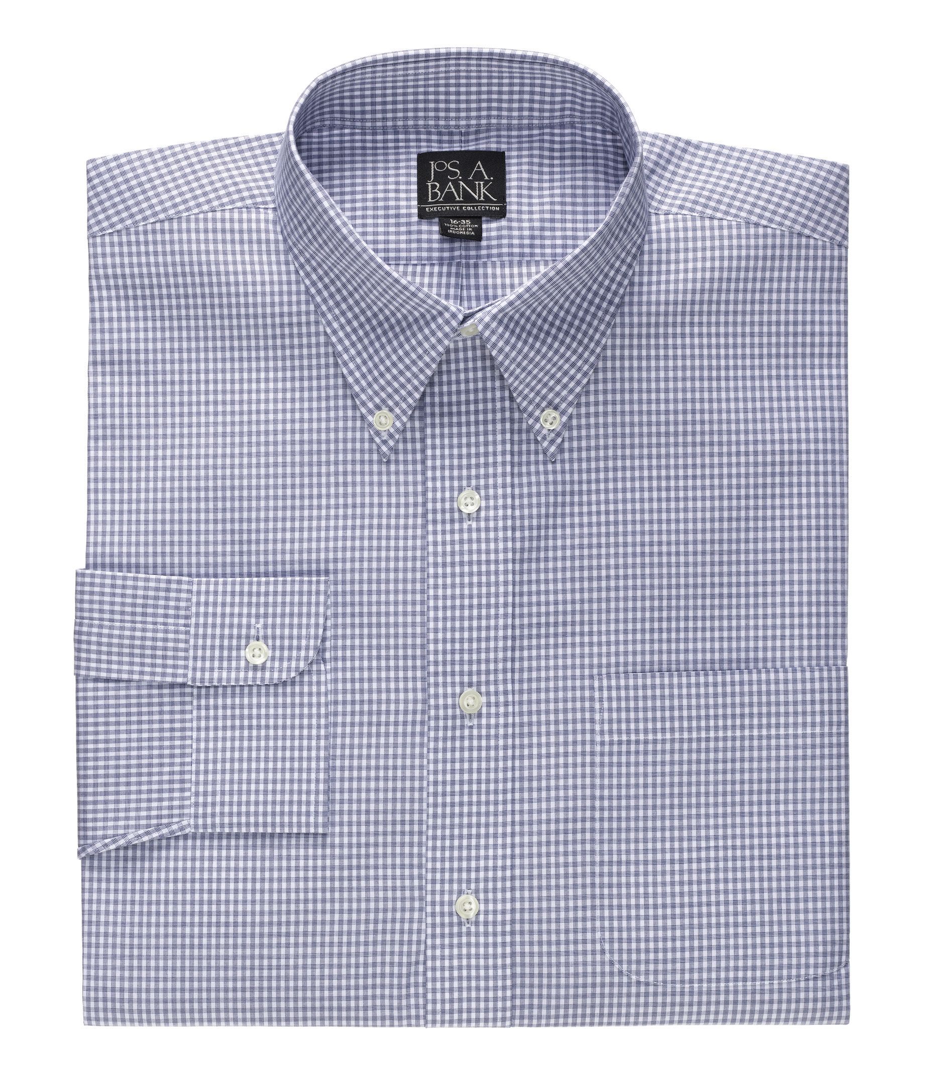 Executive Collection Buttondown Collar Pattern Dress Shirt