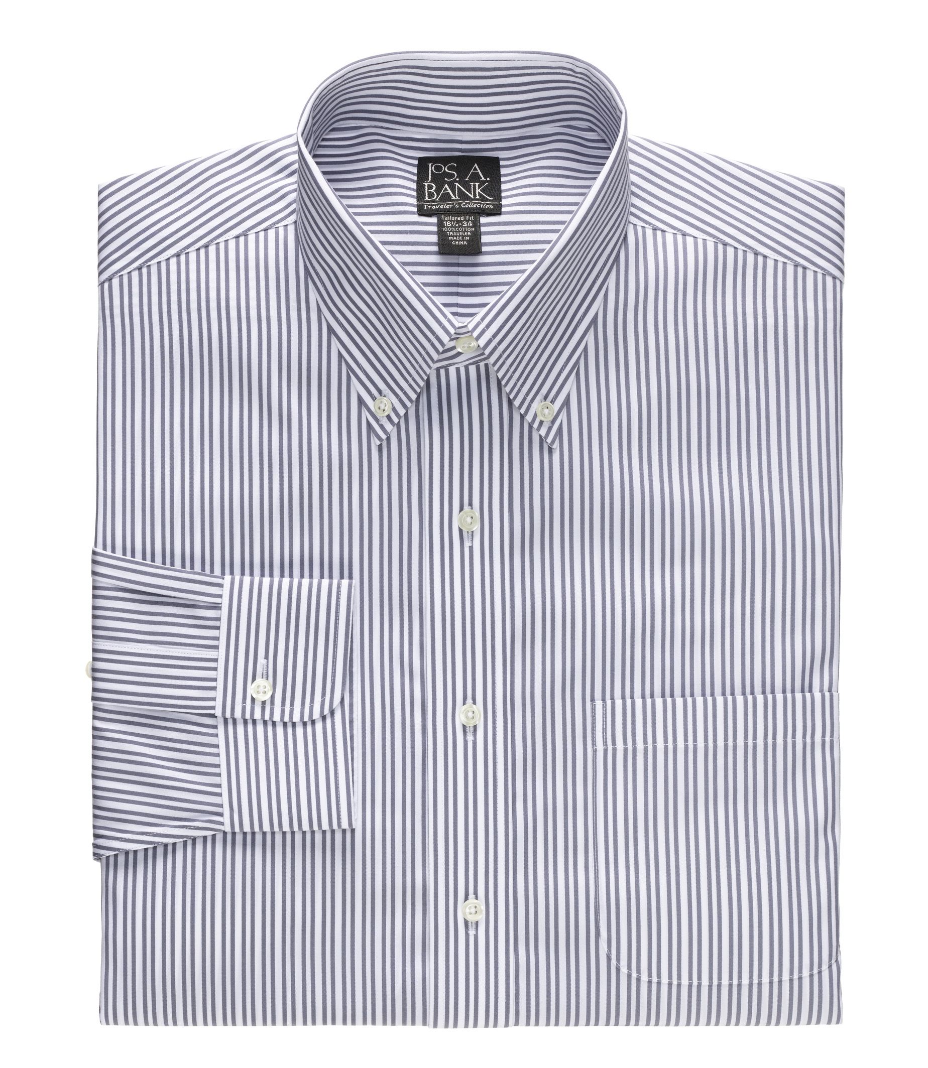 Traveler Blazer Buttondown Dress Shirt Big/Tall