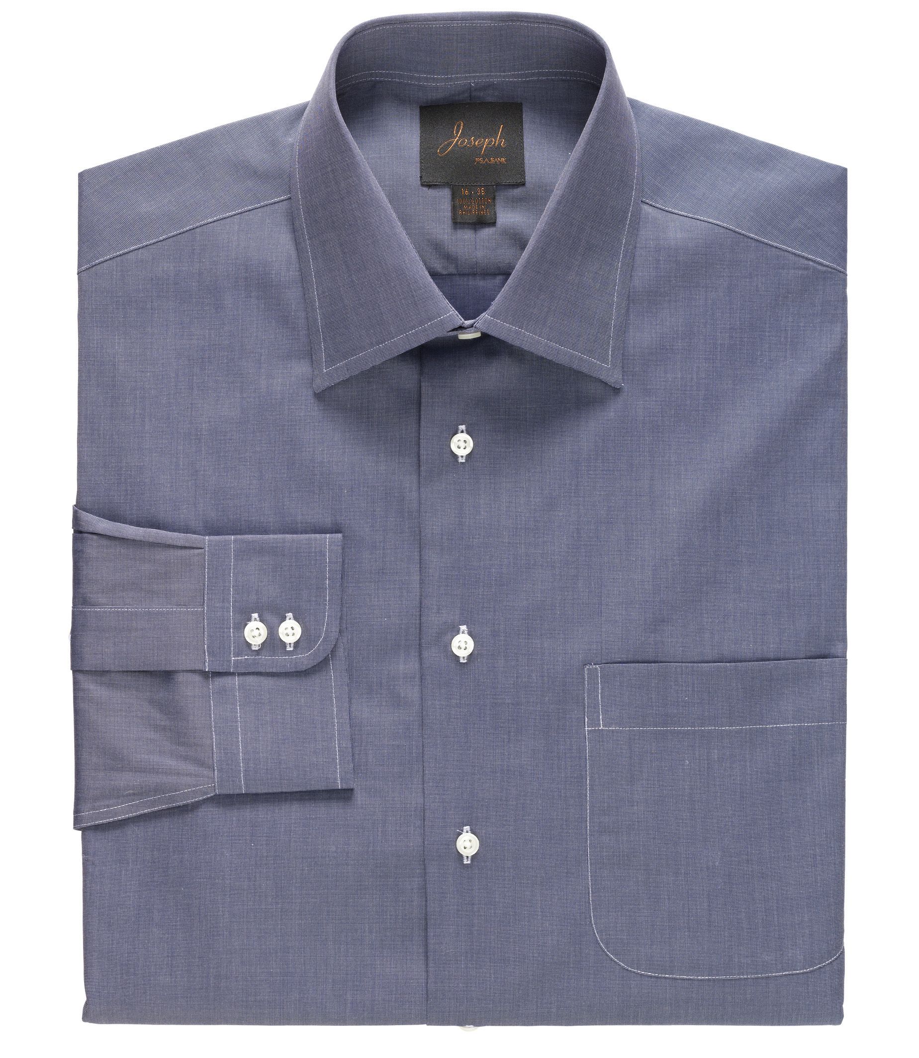 Joseph Spread Collar Cotton Dress Shirt