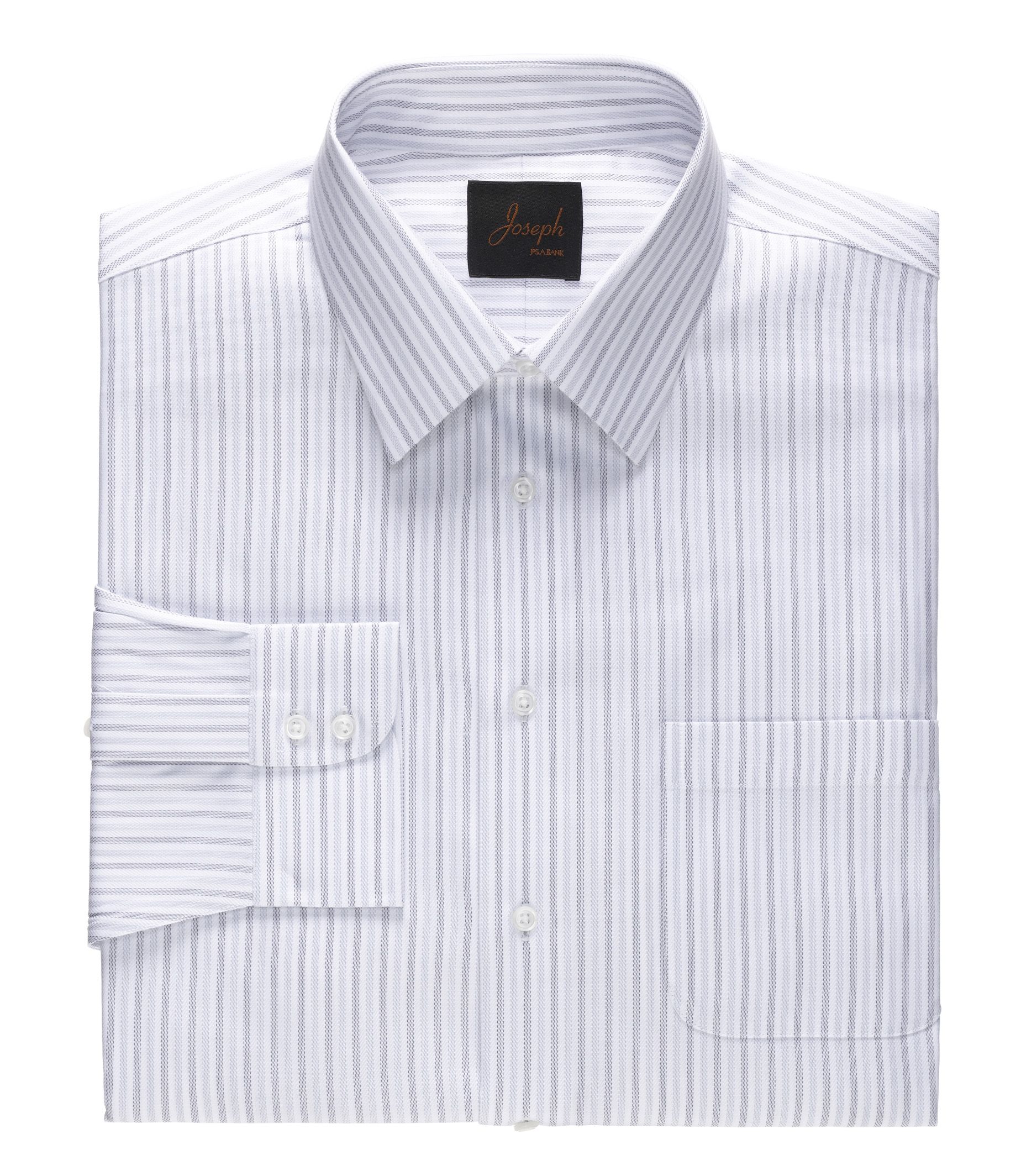 Joseph Spread Collar Cotton Dress Shirt