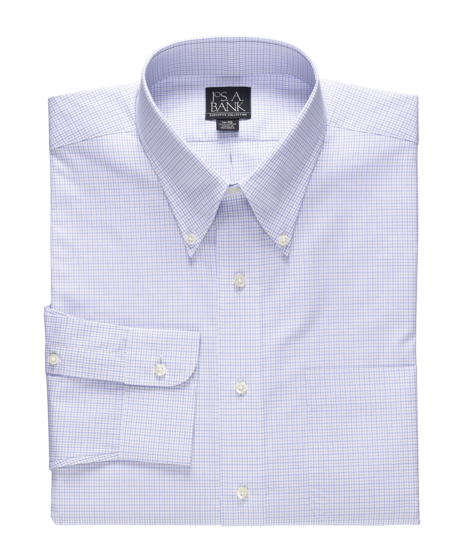 Executive Collection Buttondown Collar Pattern Dress Shirt
