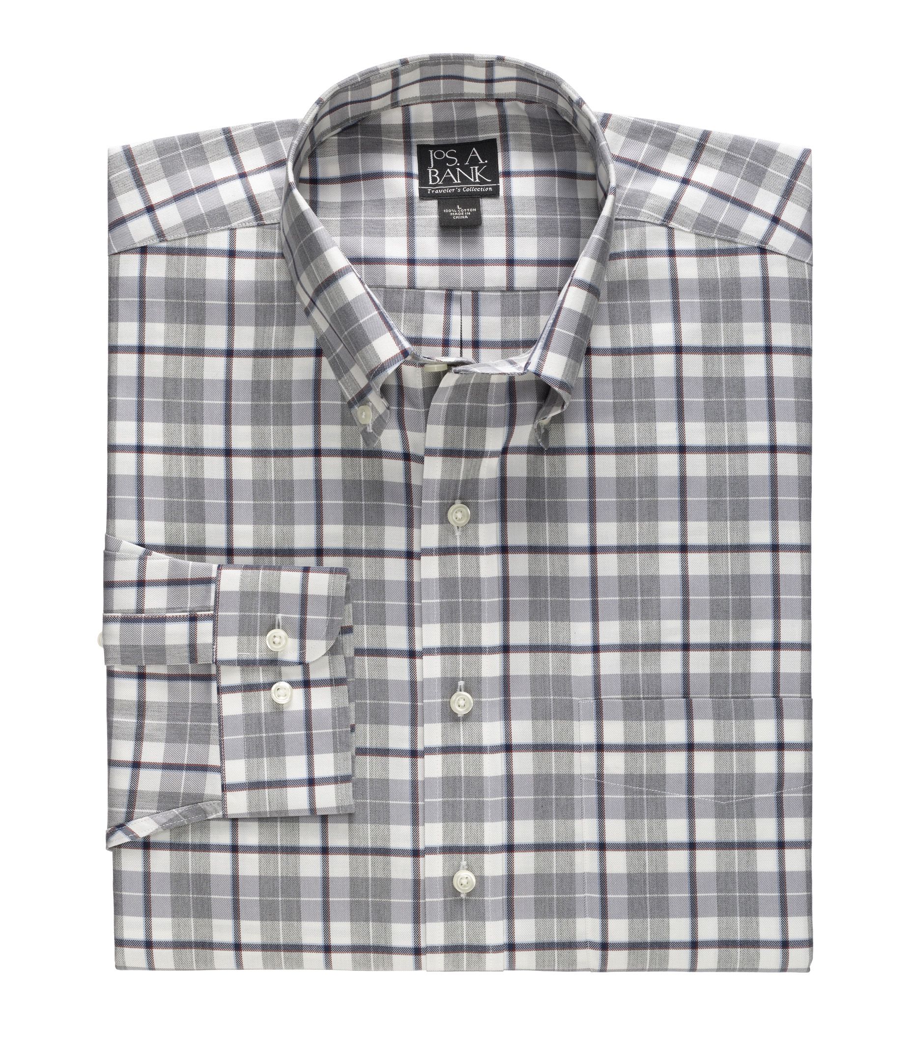 Traveler Buttondown Long-Sleeve Sportshirt