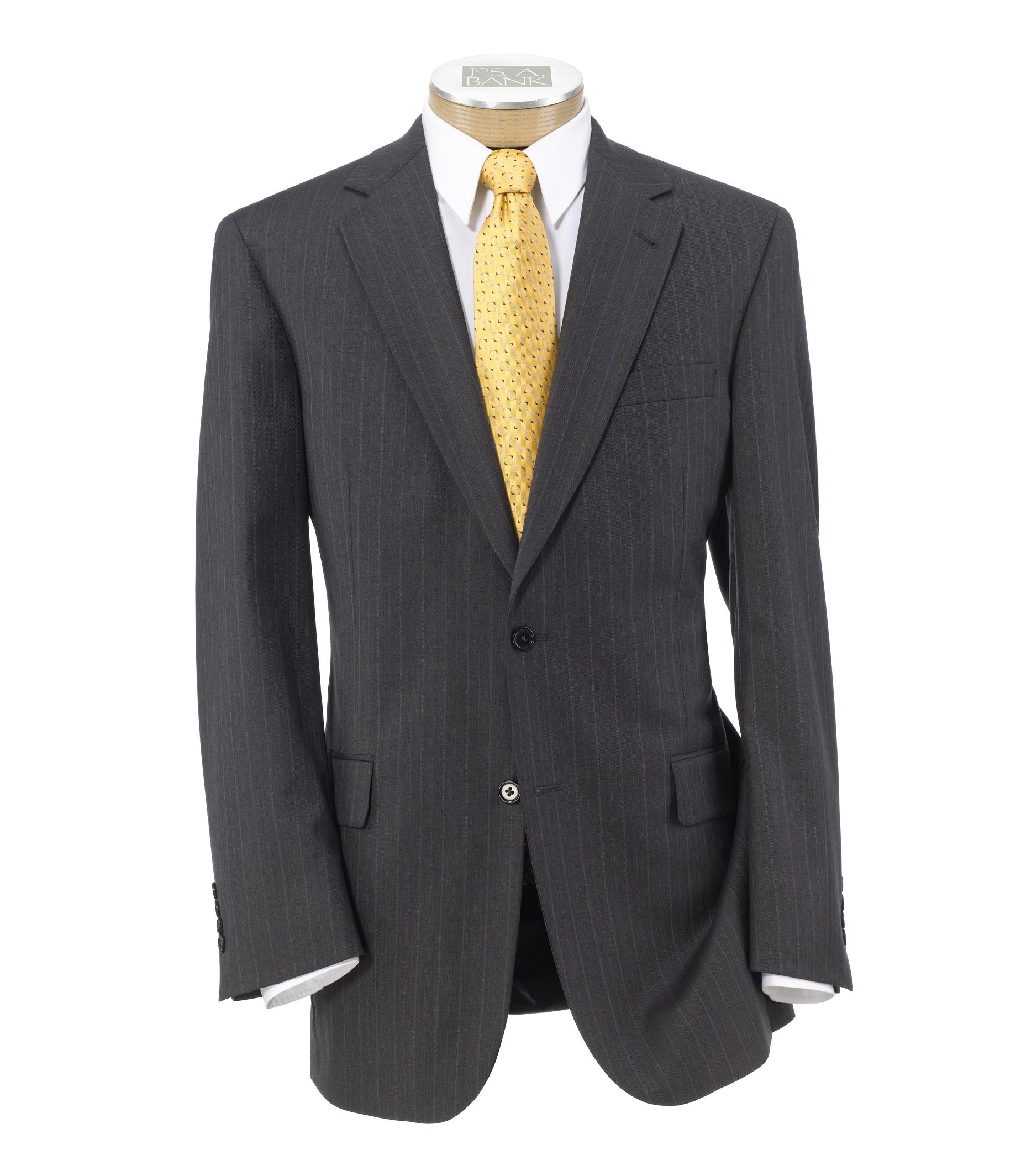 Signature 2-Button Wool Suit - Sizes 44 X-Long-52