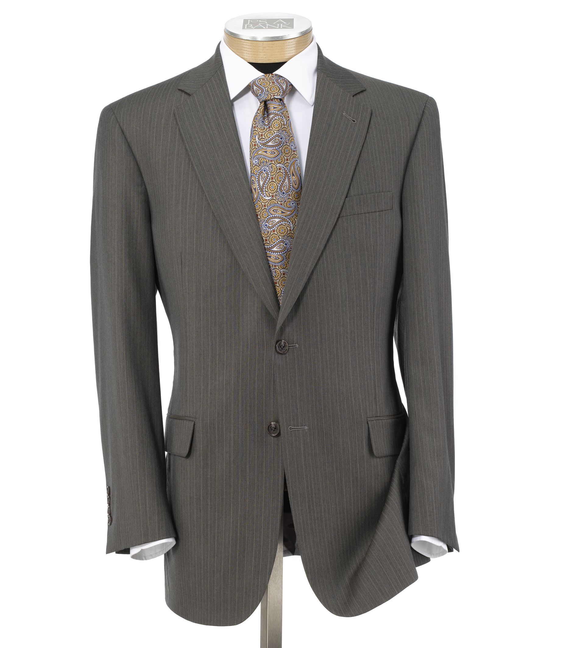 Signature 2-Button Wool Suit- Sizes 44 X-Long-52