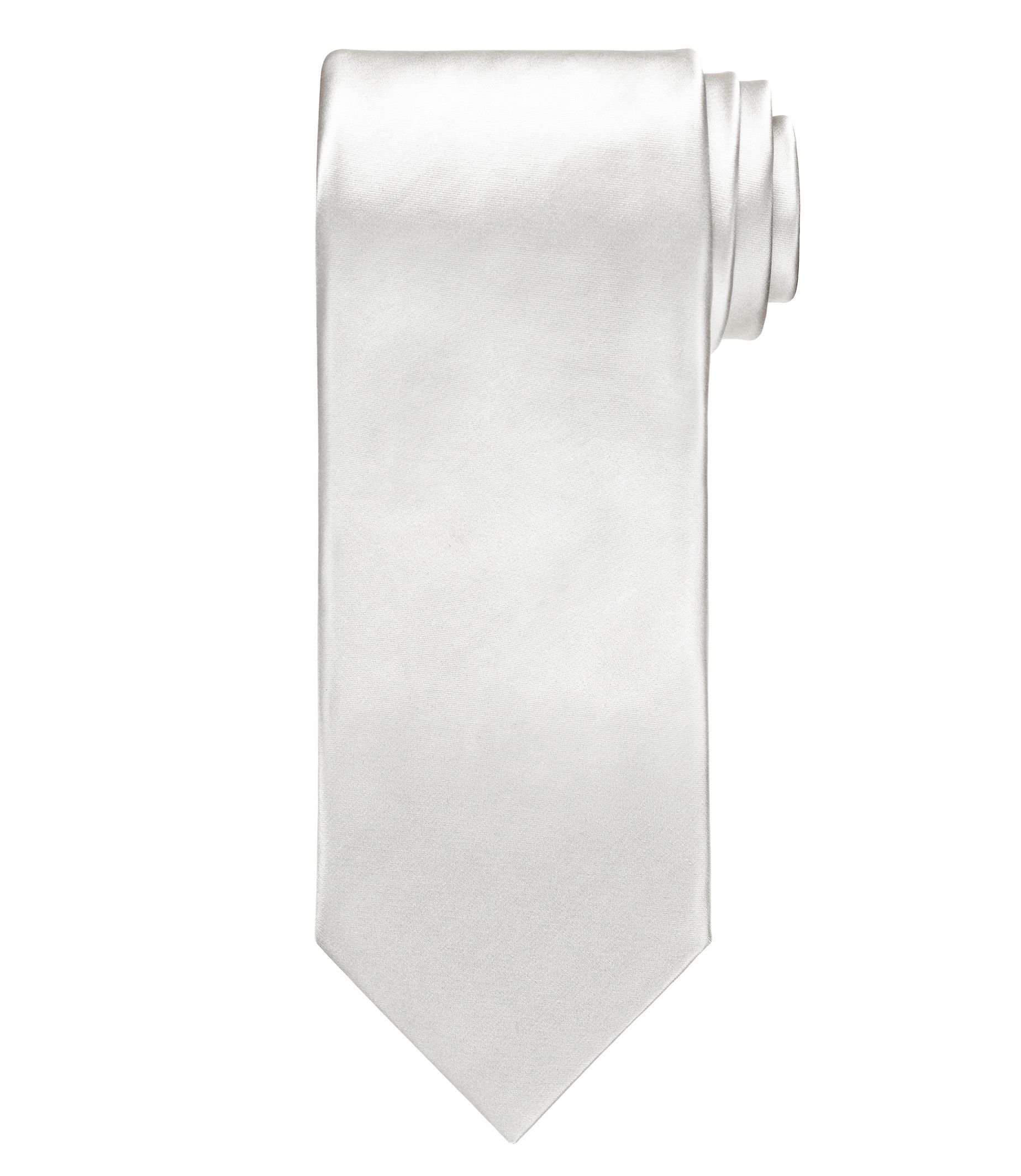 Formal Solid White Tie