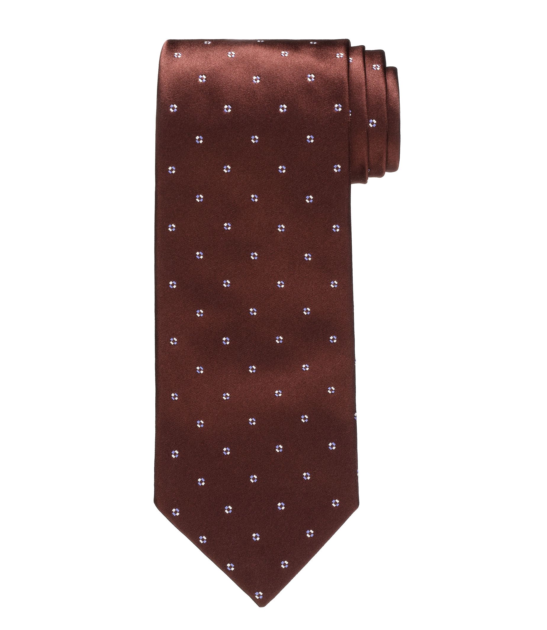 Signature Platinum Small Dot Tie