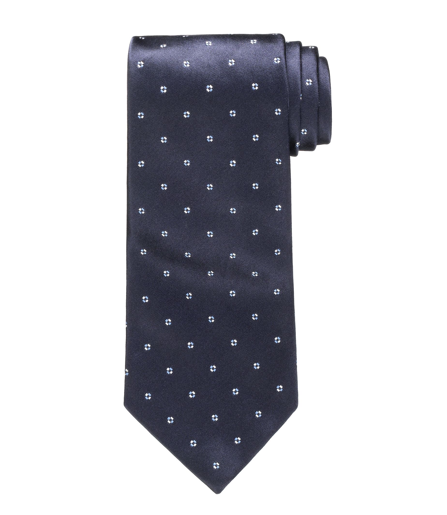 Signature Platinum Small Dot Tie 61" Long