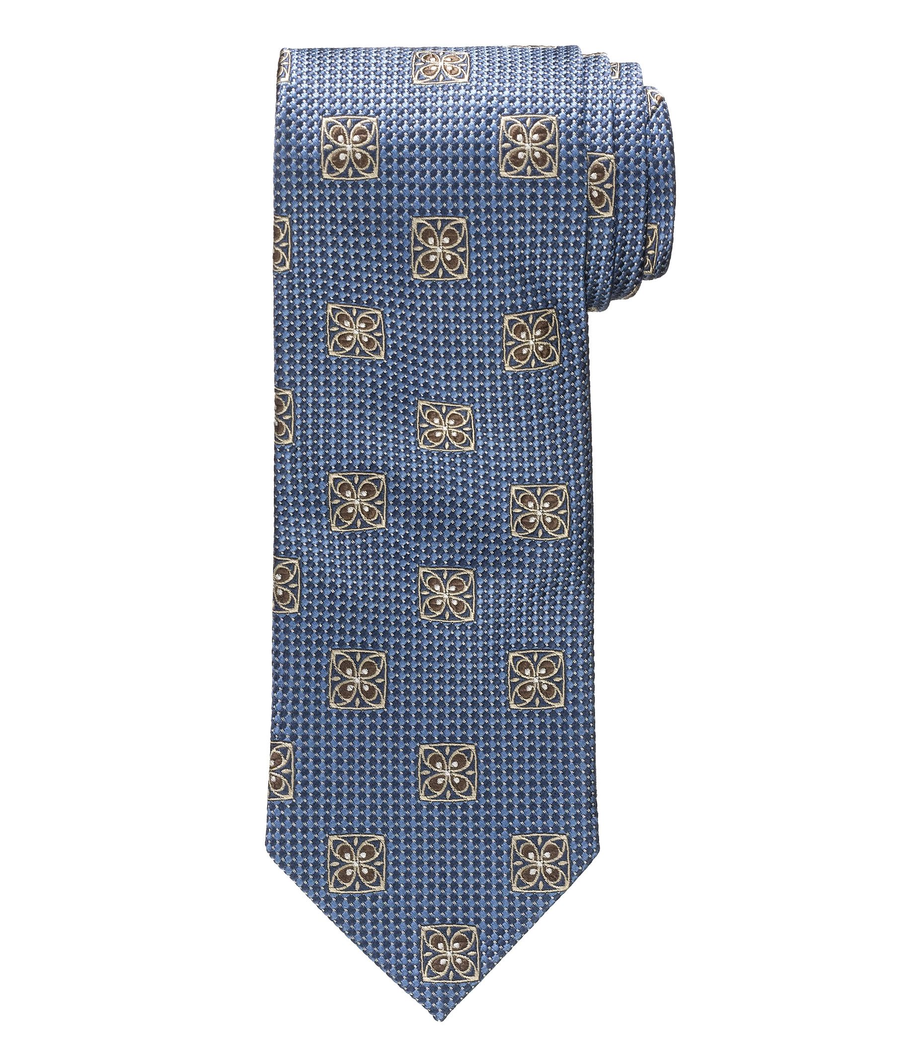 Signature Textured Medallion Tie 61