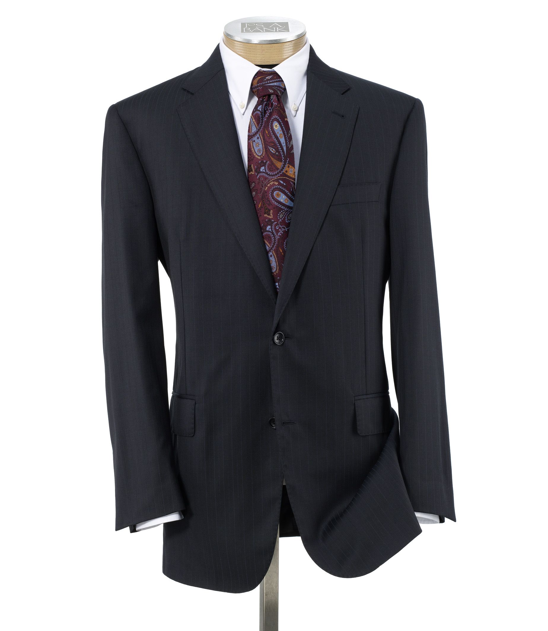 Signature Platinum Wool 2-Button Side Vent Suits- Sizes 44 X-Long-52