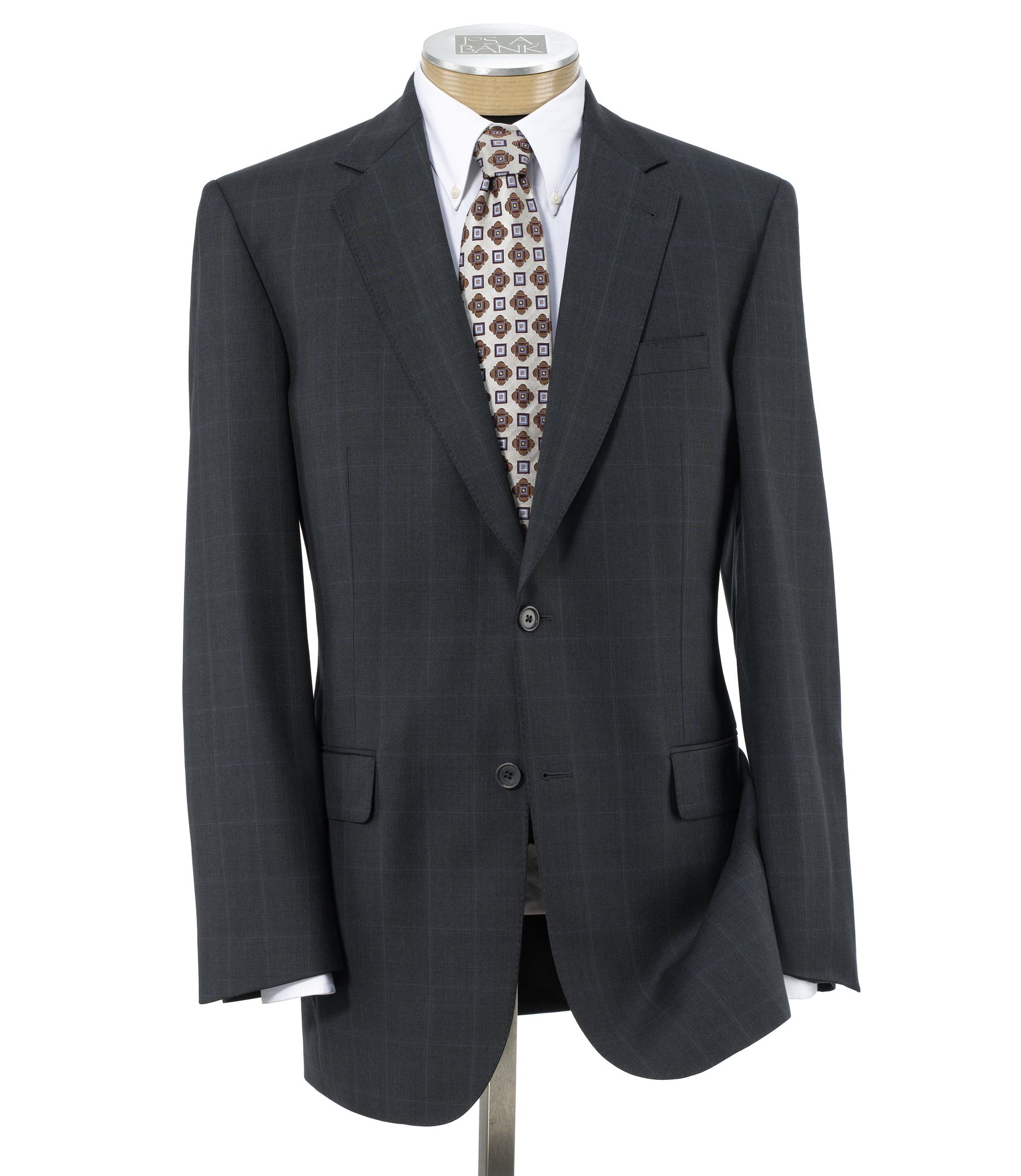 Signature Gold 2-Button Wool Suit