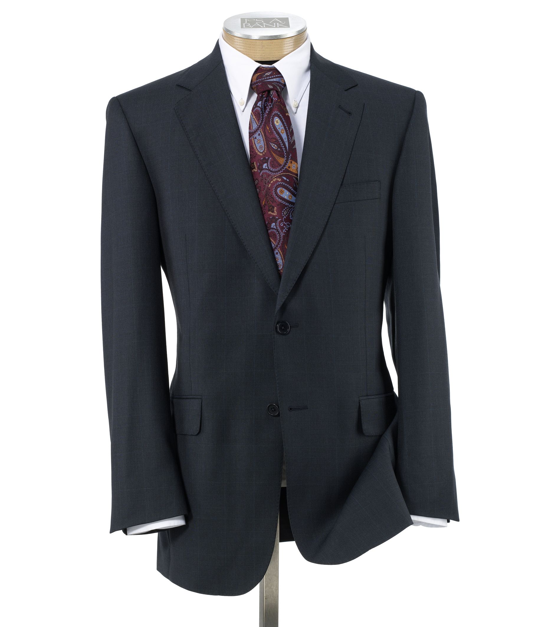 Signature Gold 2-Button Wool Suit