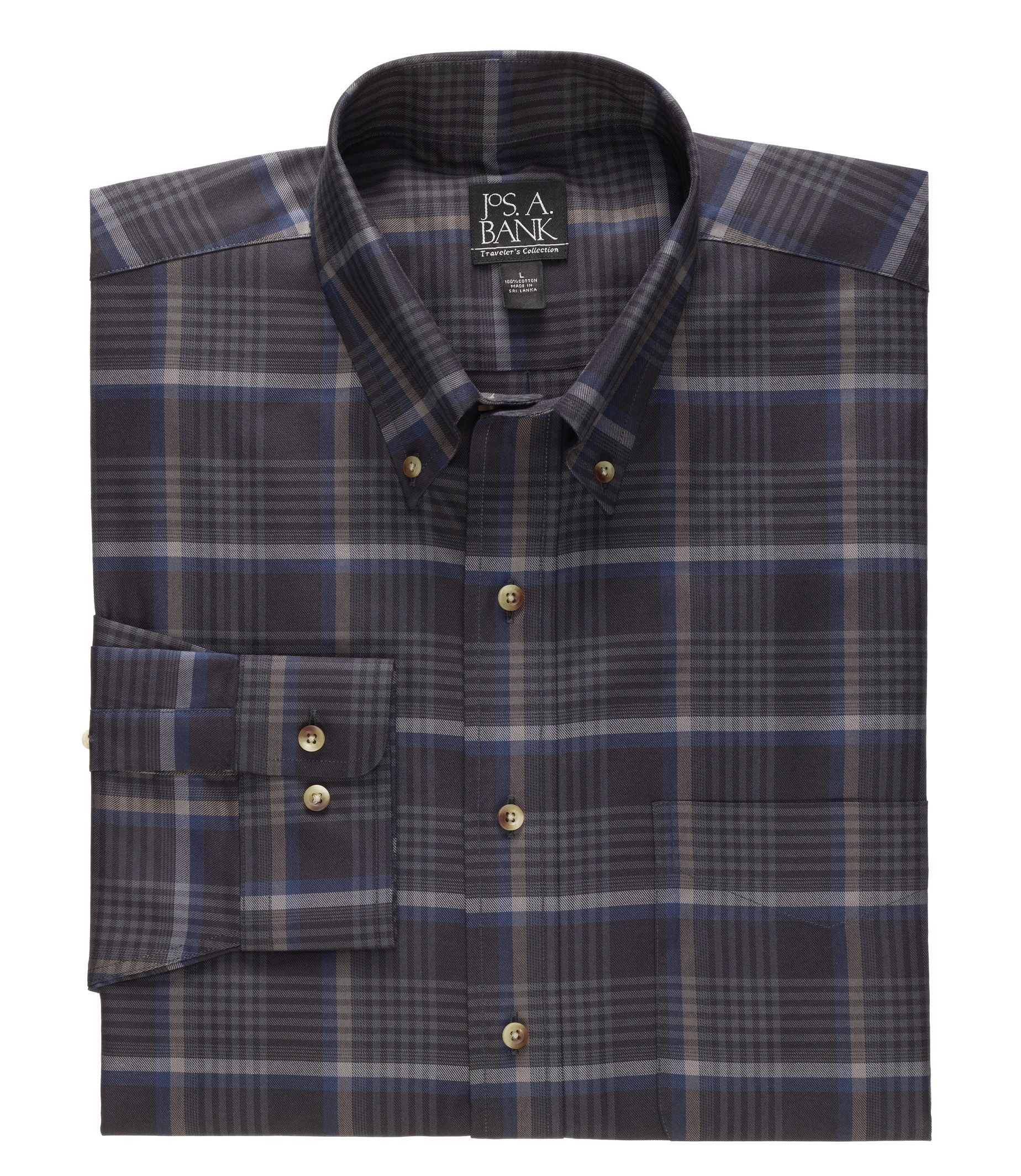 Traveler Patterned Buttondown Collar Sportshirt