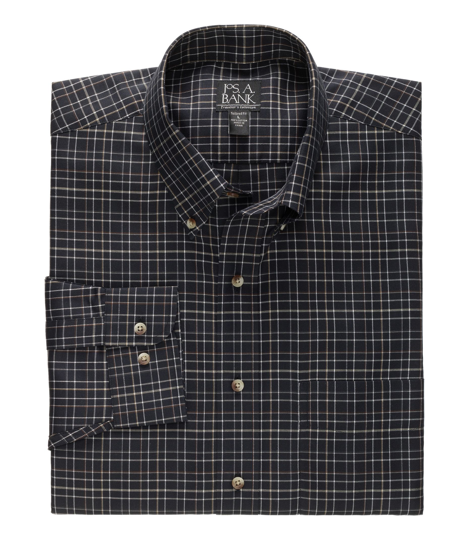 Traveler Patterned Buttondown Collar Sportshirt