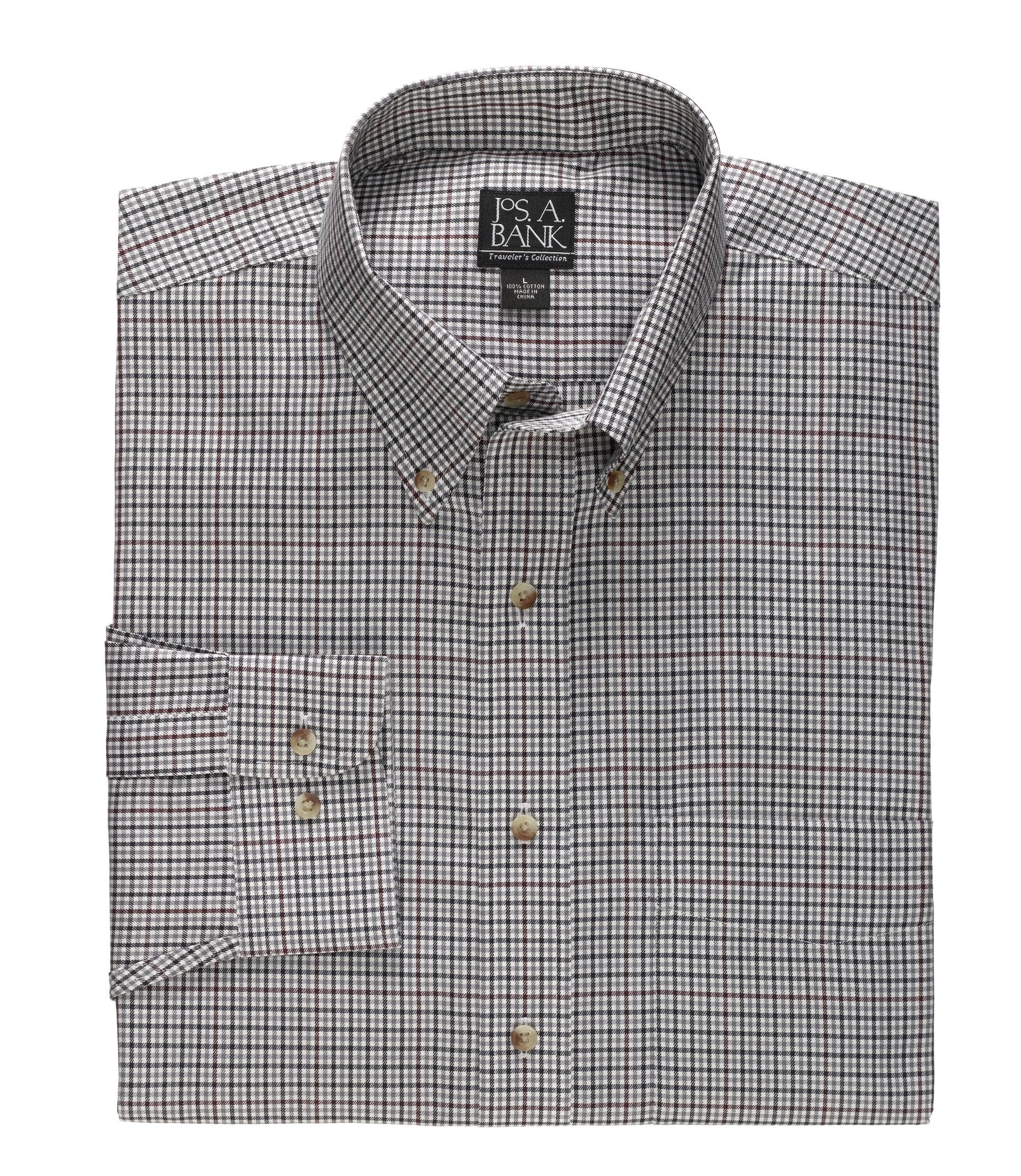 Traveler Buttondown Long-Sleeve Sportshirt