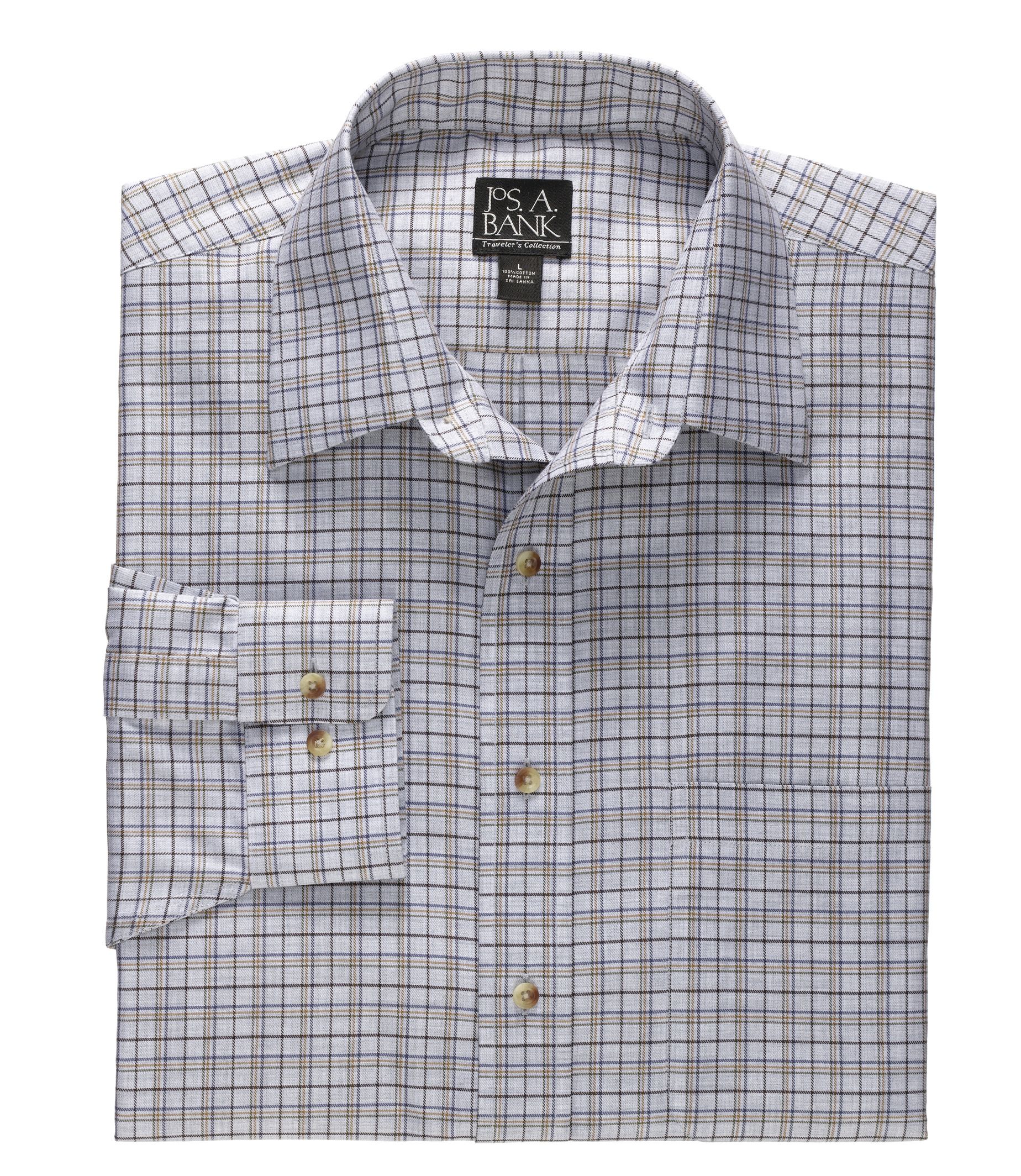 Traveler Patterned Point Collar Sportshirt