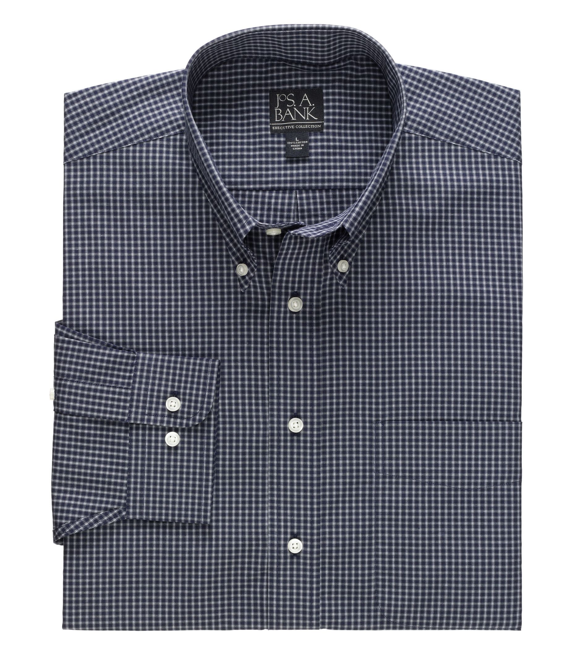 Executive Long Sleeve Buttondown Cotton Sportshirt